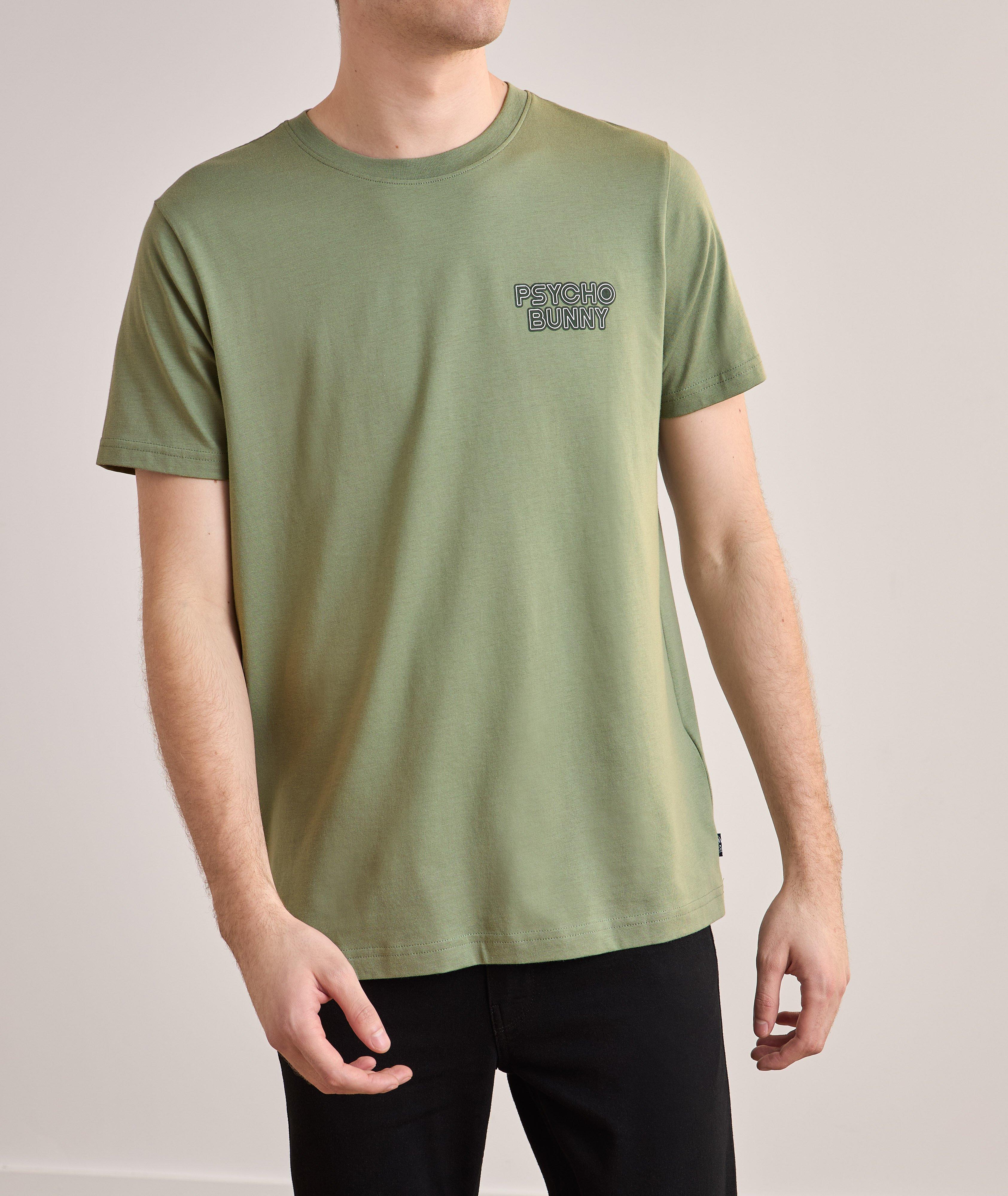 T-shirt en coton pima avec logo image 2