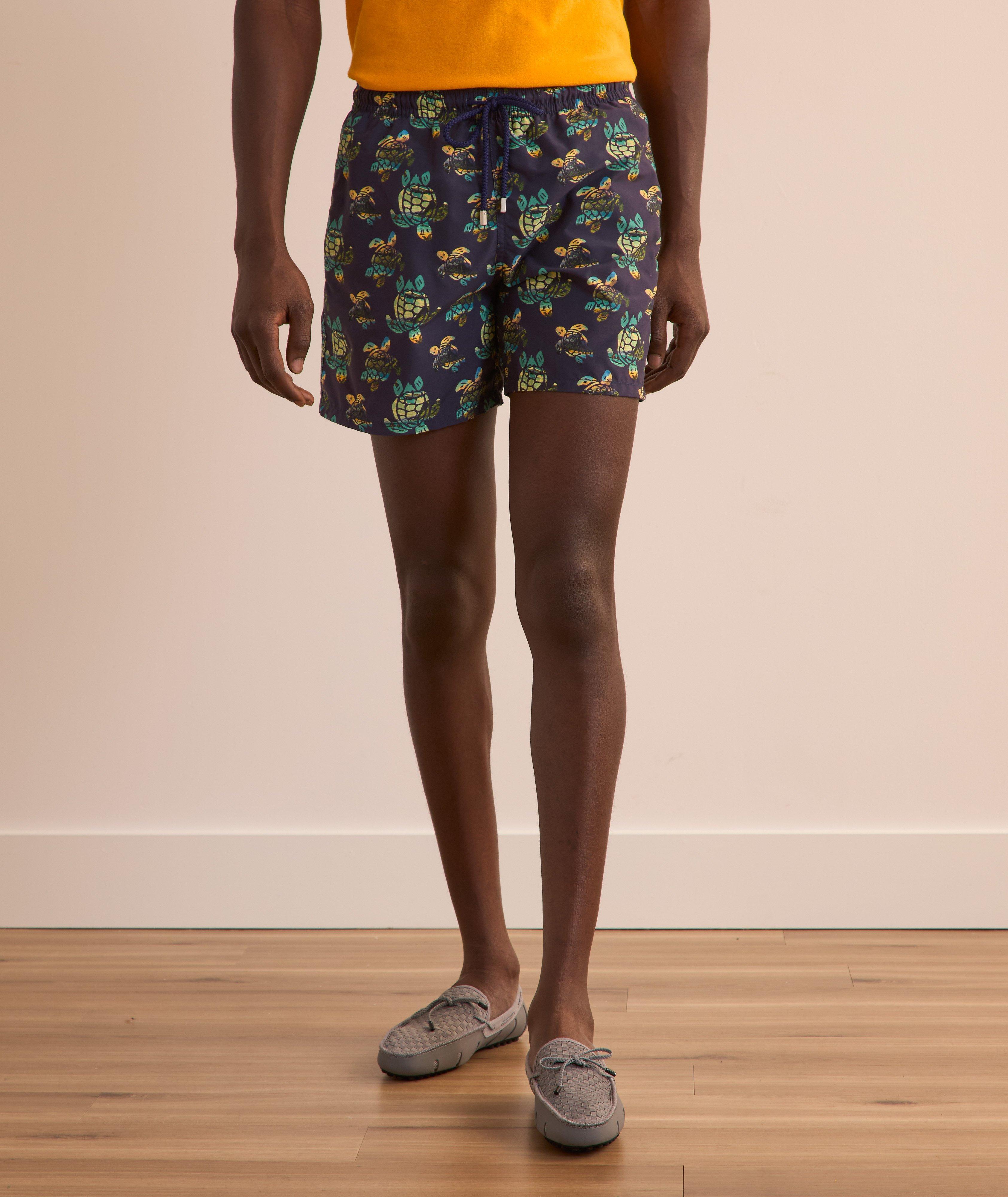 Landscape Turtles Fast-Dry Swim Shorts image 1