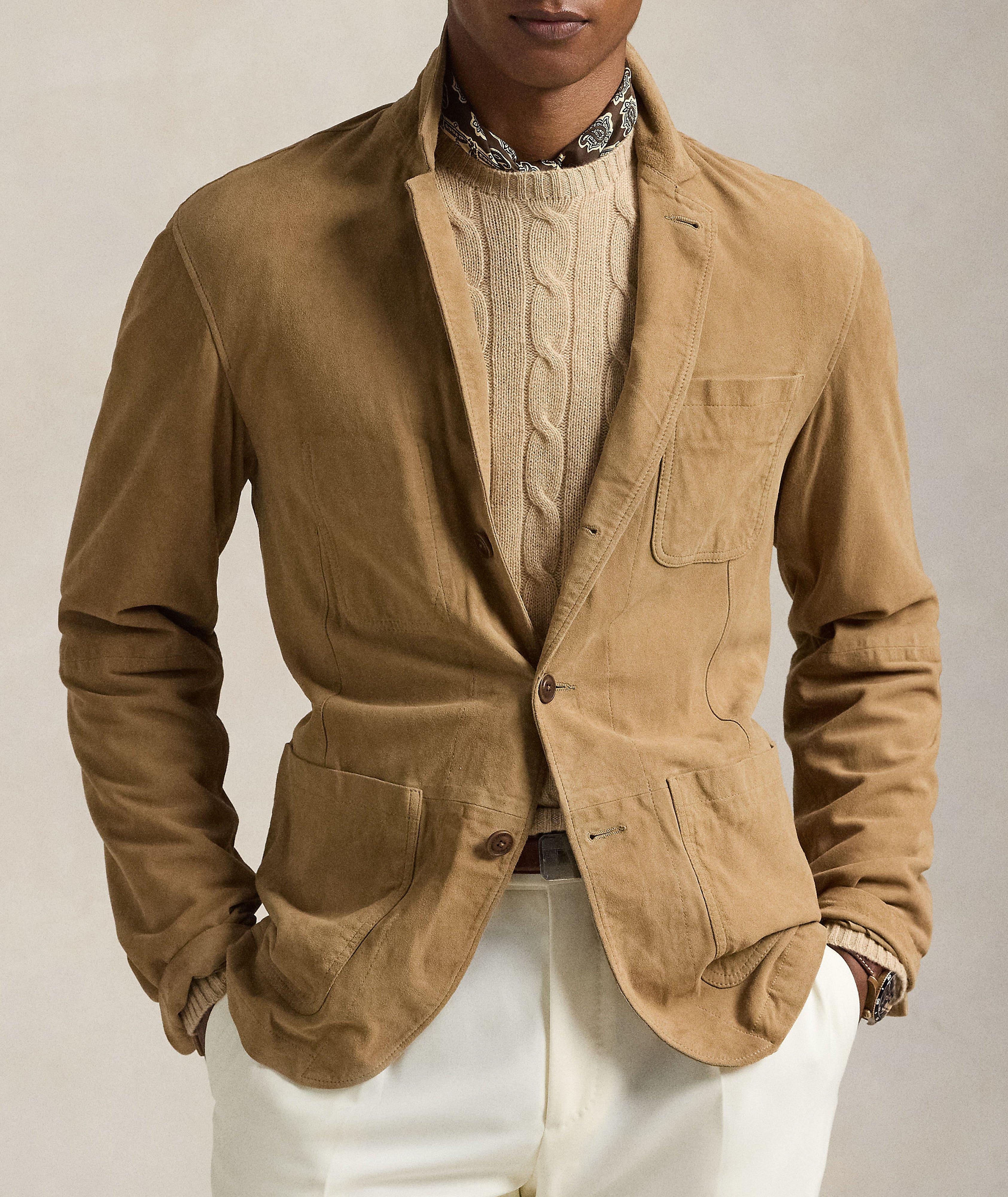 Goat Suede Jacket  image 1