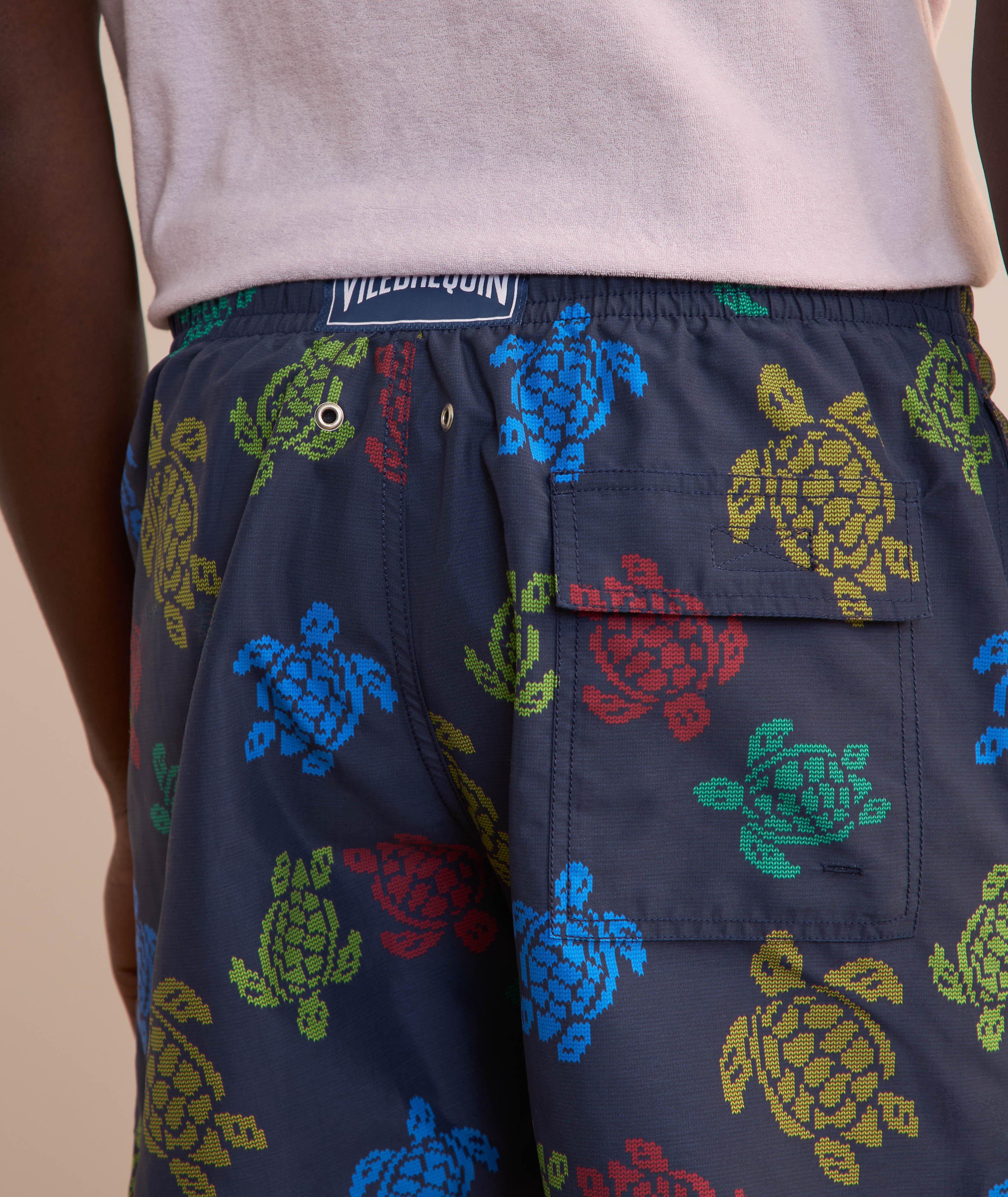 Turtle Print Swim Trunks  image 3