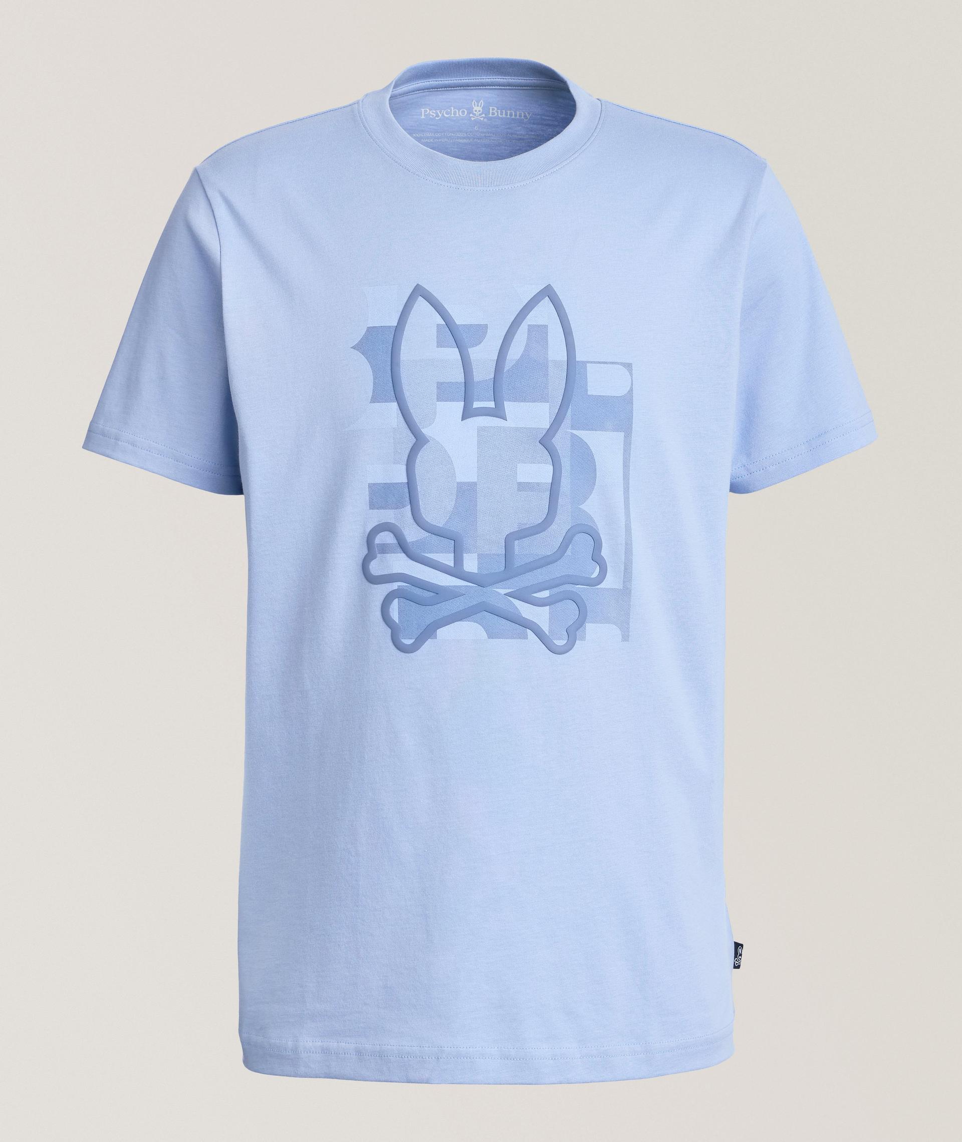 T-shirt en coton pima avec logo image 0