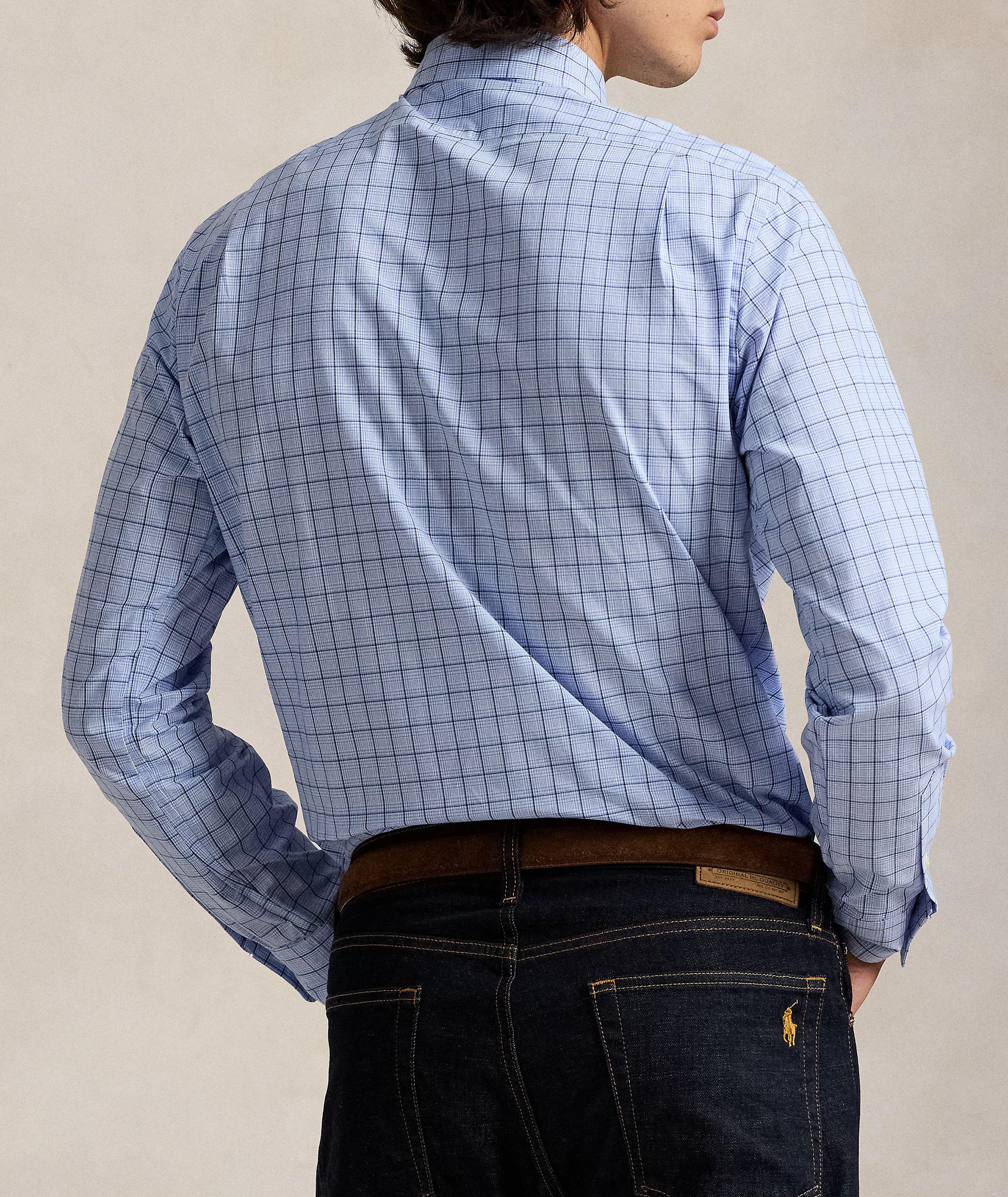 Grid Cotton Poplin Shirt image 2