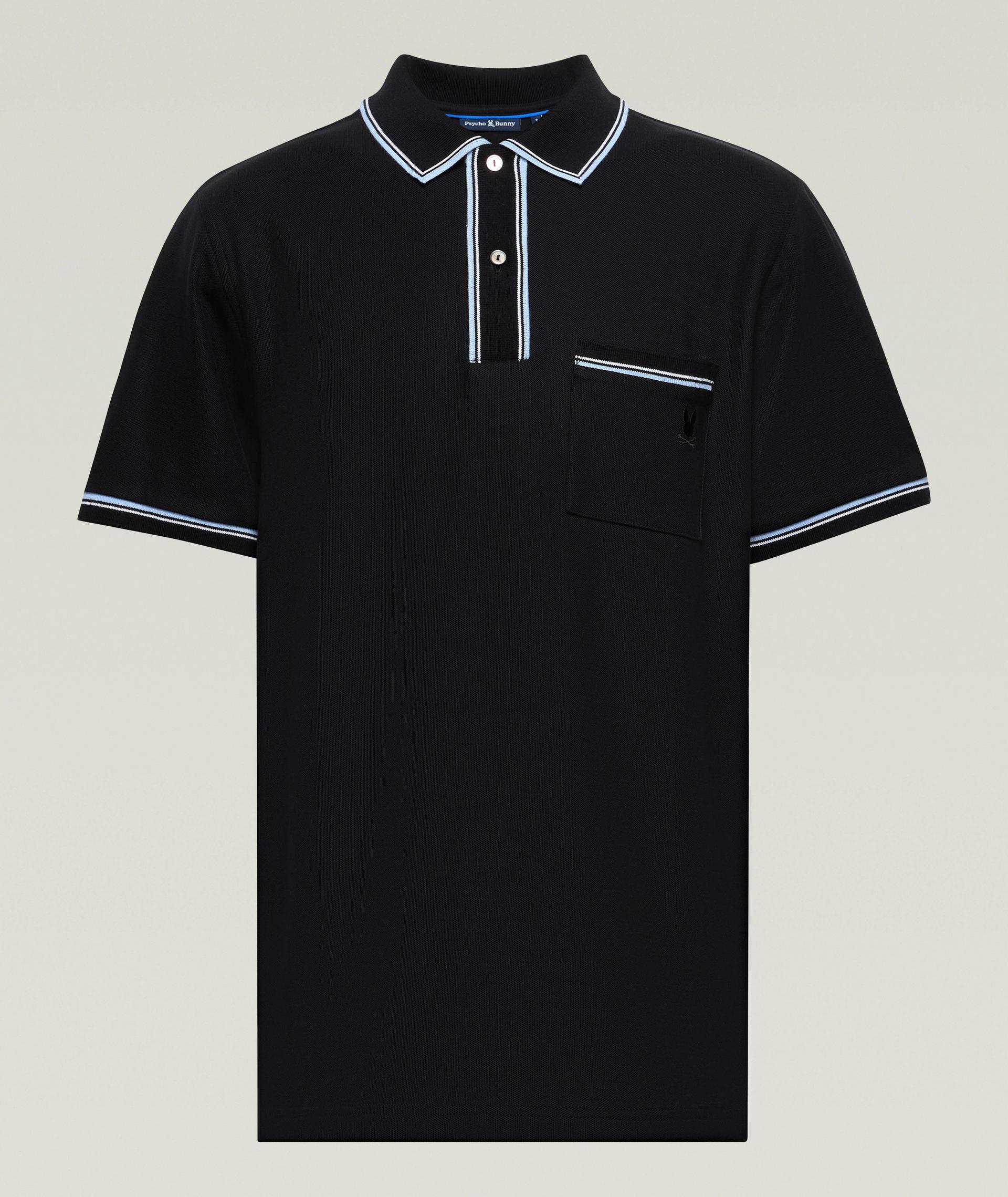 Polo Bradford en piqué de coton image 0