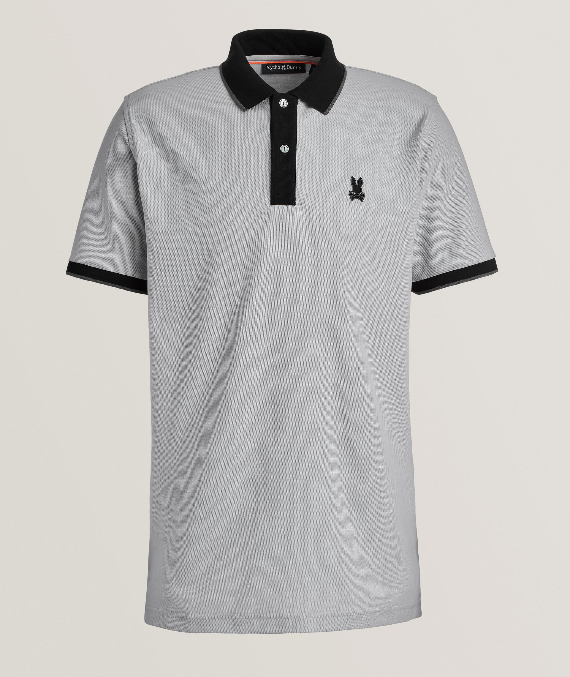 Polo en piqué de coton pima image 0