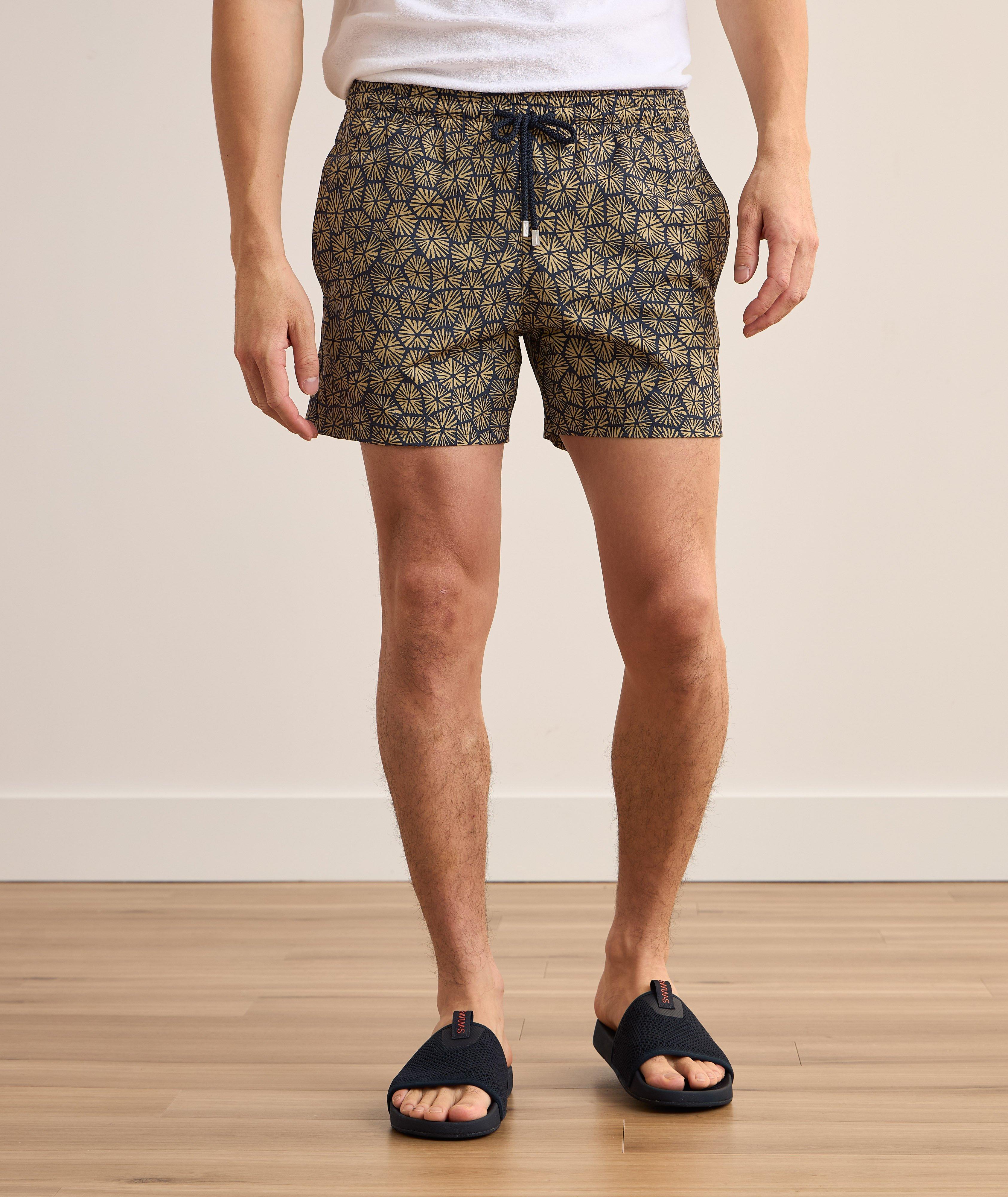 Carapaces Geo Stretch Swim Shorts image 1