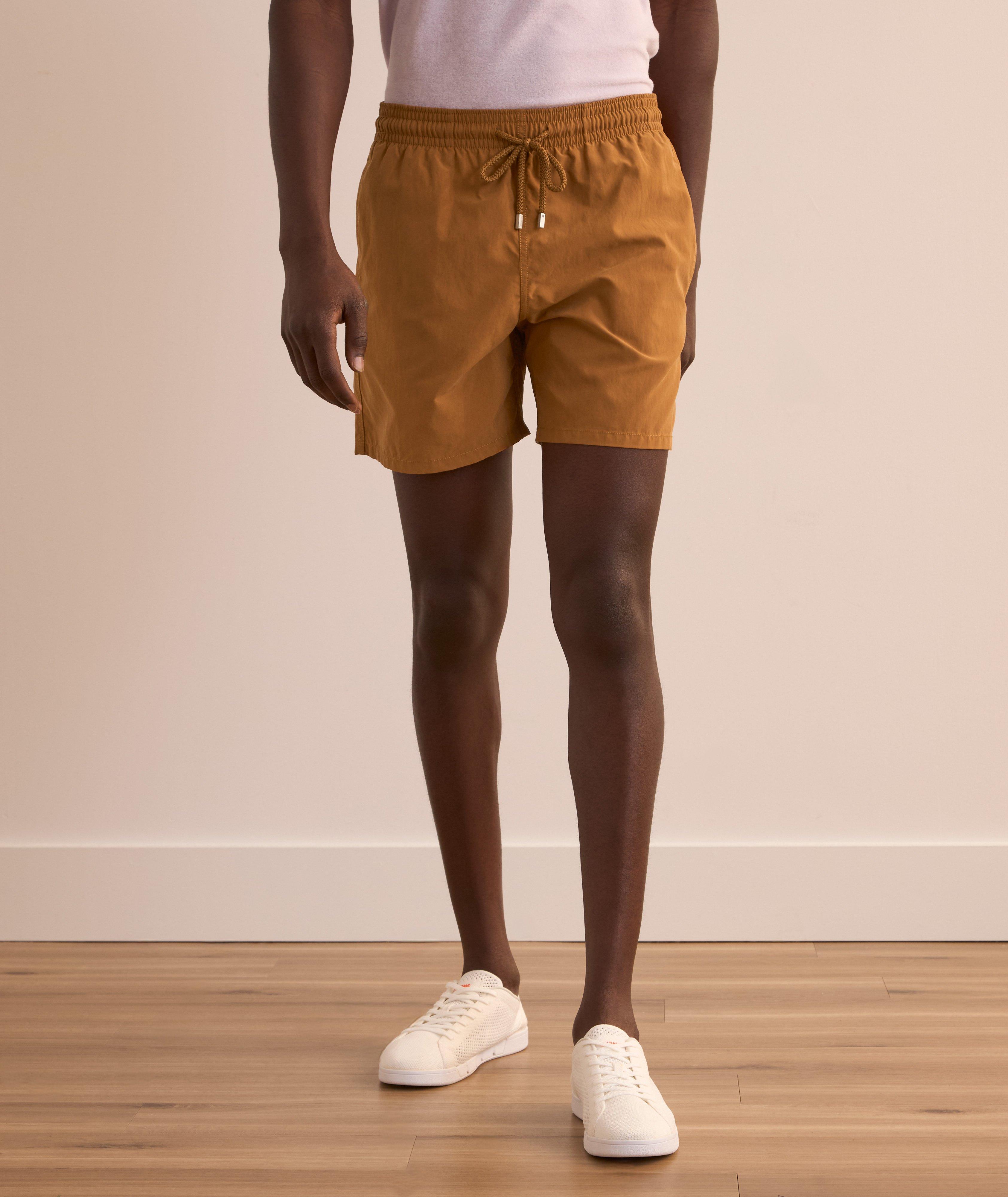 Solid Swim Shorts image 1