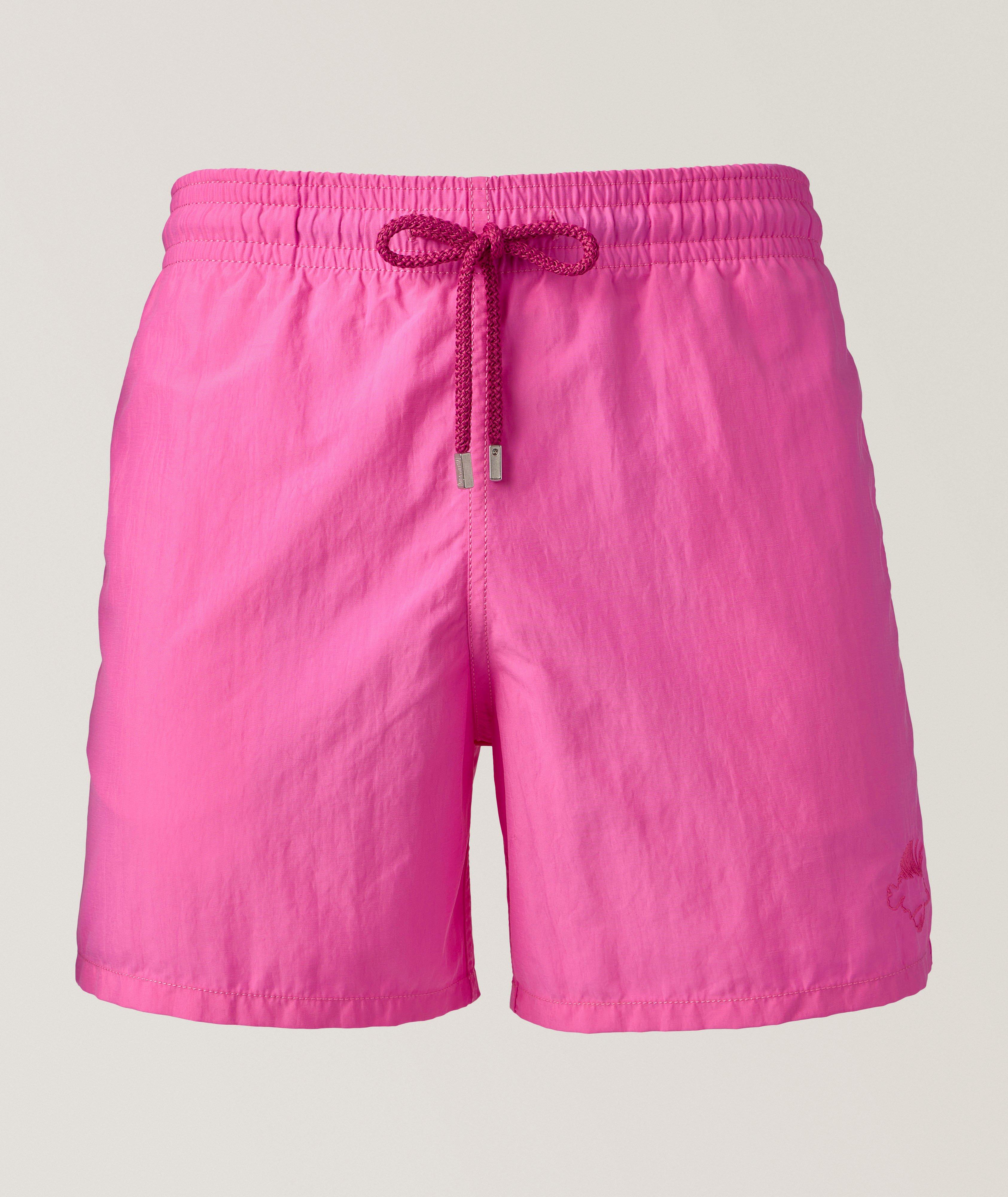 Water-Reactive Solid Swim Shorts image 0