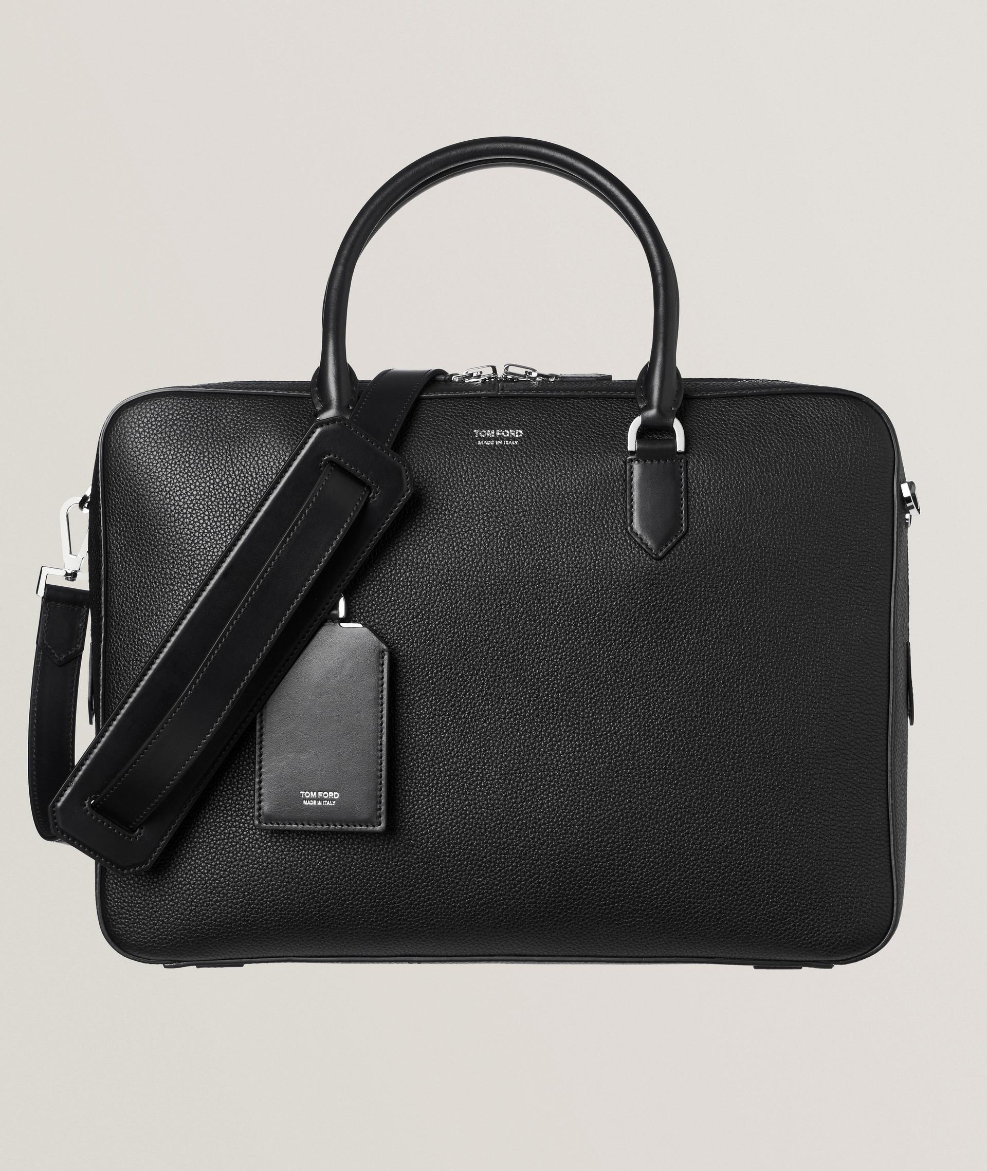 Elliot Grain Leather Briefcase image 0