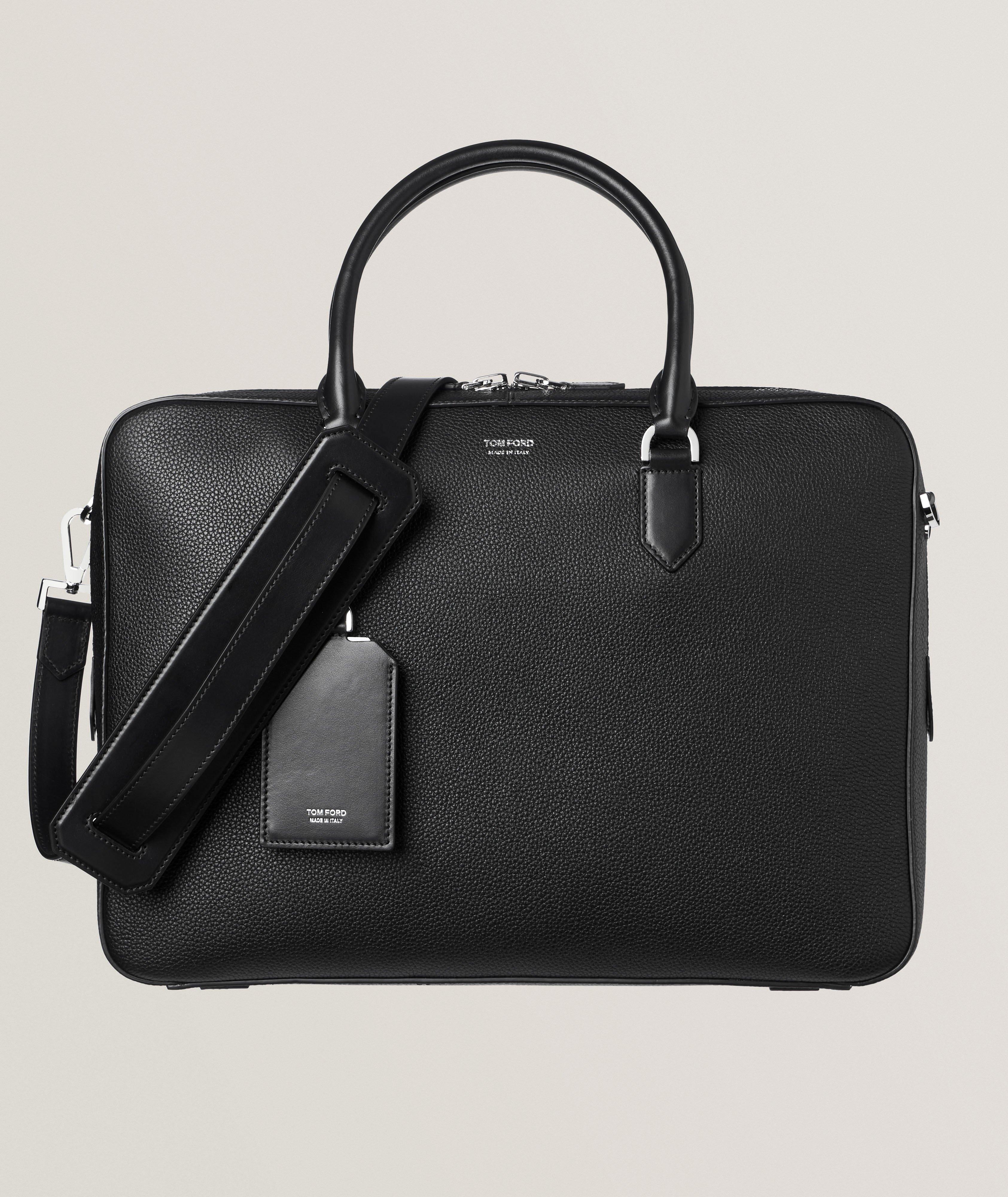 Elliot Grain Leather Briefcase image 0