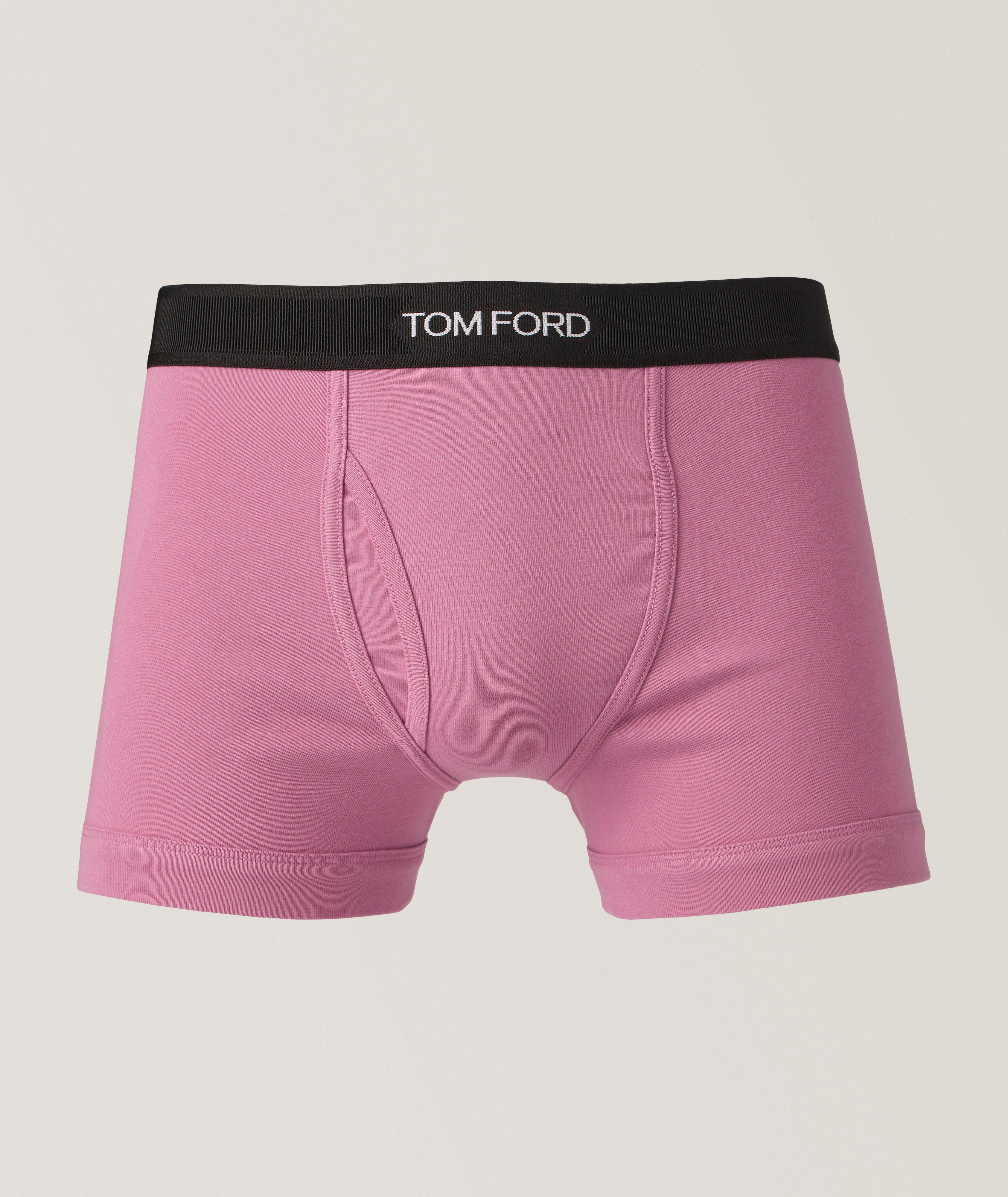 Stretch-Cotton Jersey Boxer Brief image 0