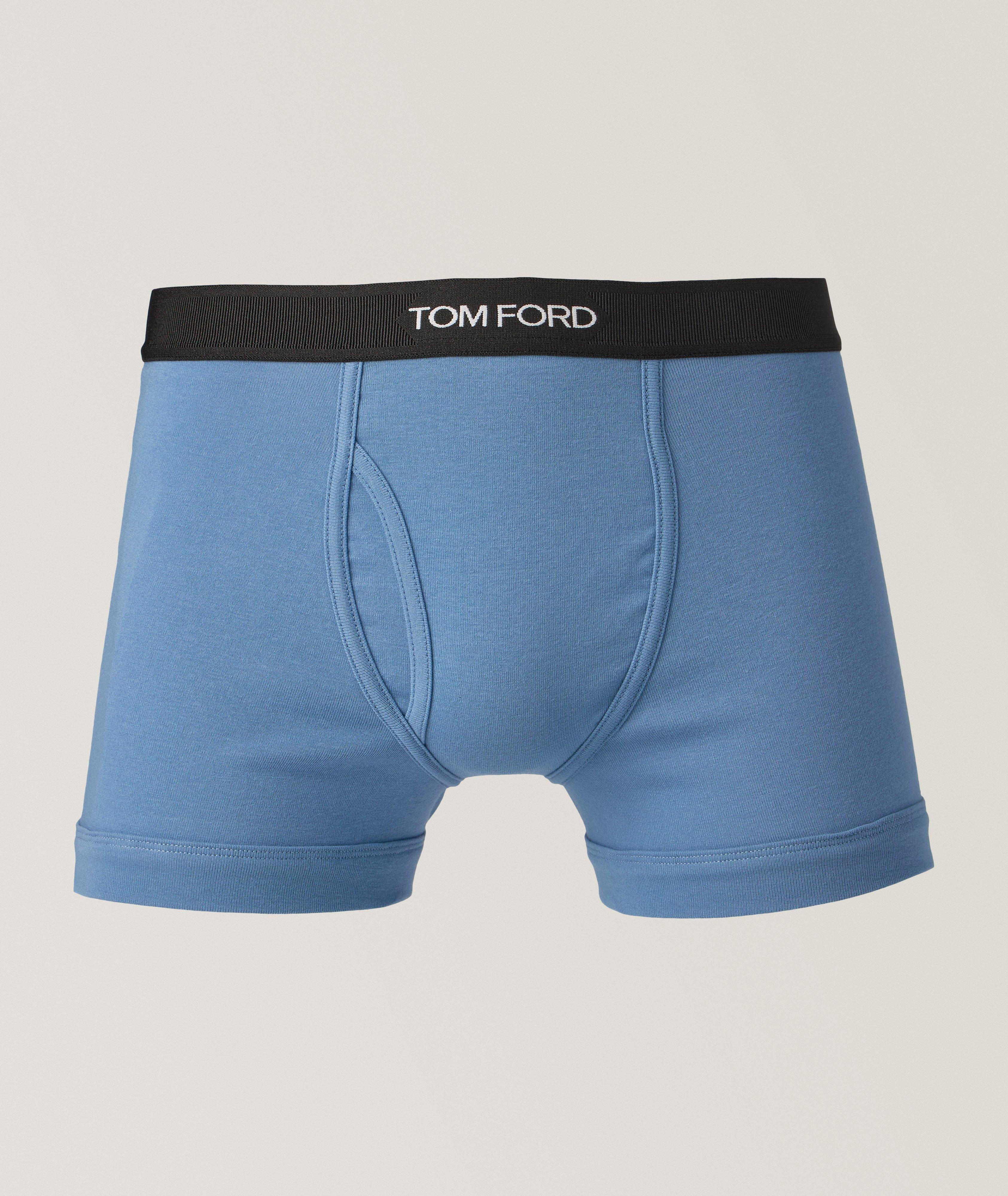 Stretch-Cotton Jersey Boxer Brief image 0