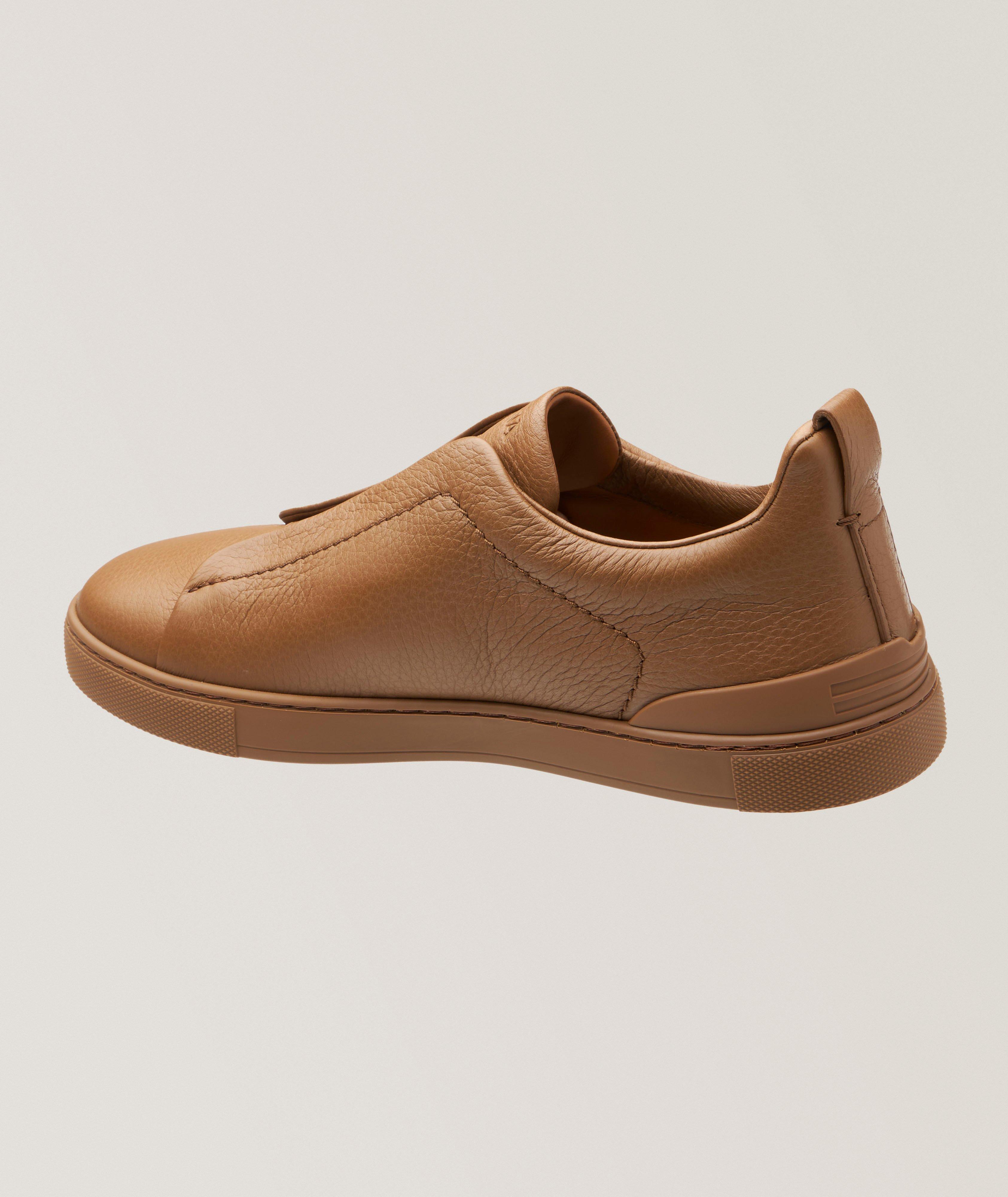 Chaussure sport en cuir de chevreuil, collection Triple Stitch image 1