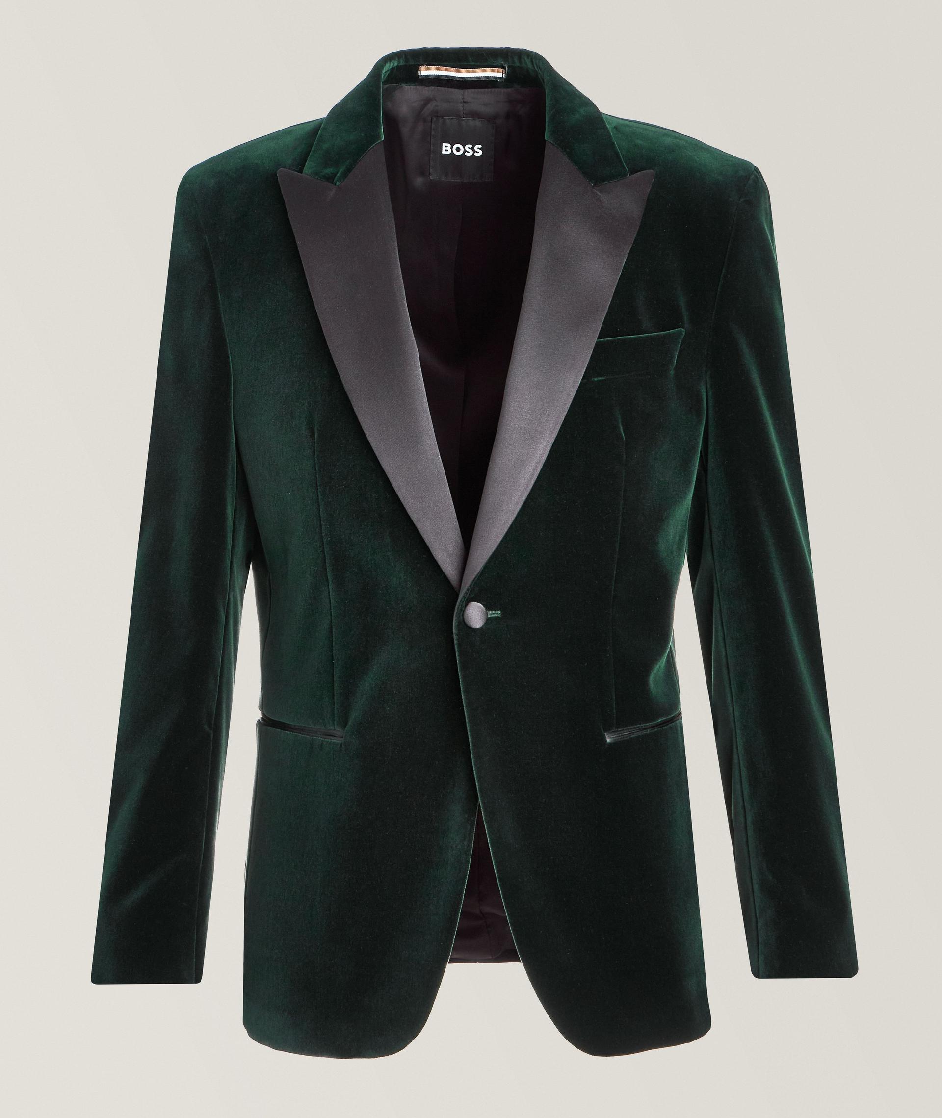 Veston de smoking Hutson en velours image 0