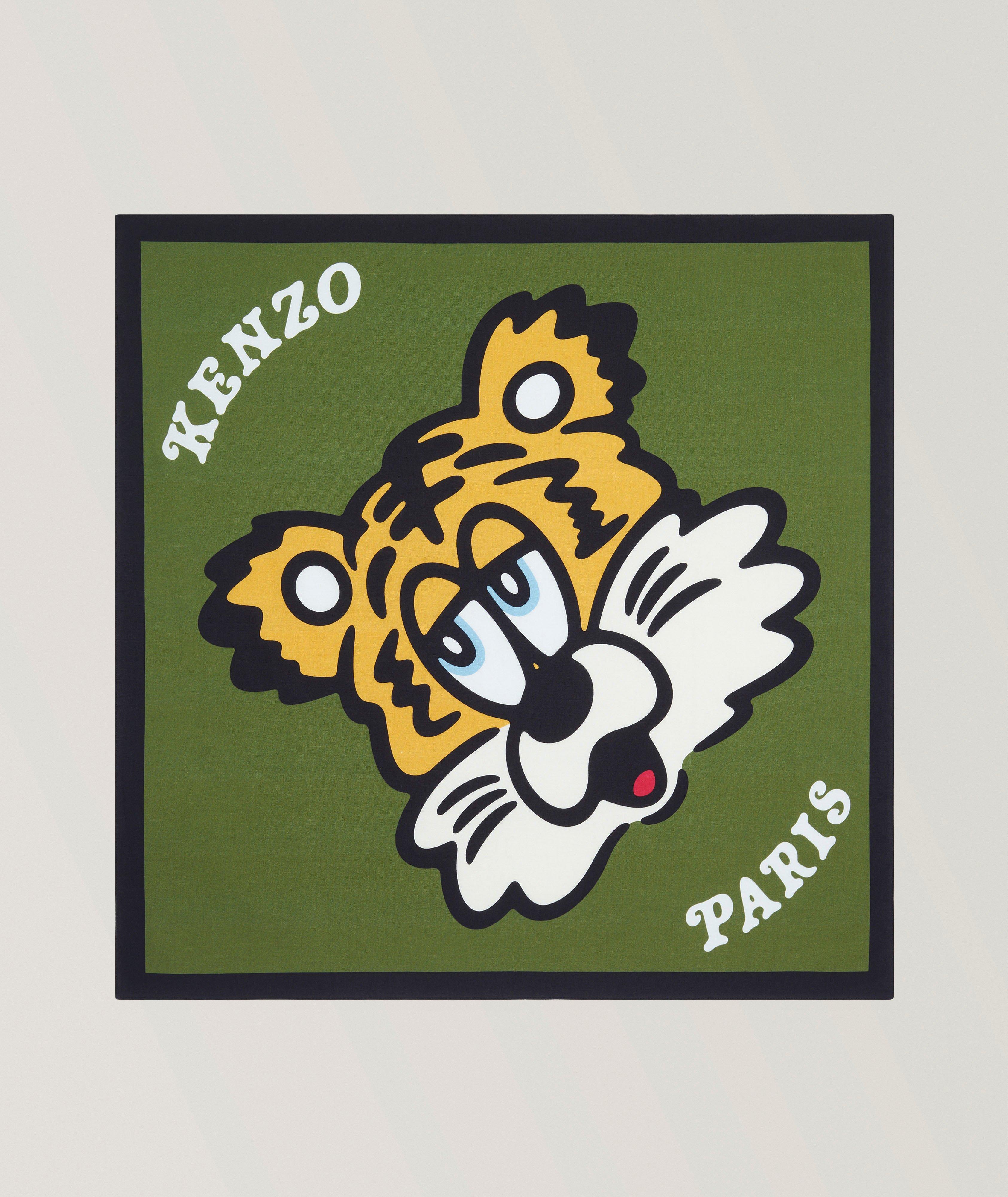 Kenzo Verdy Market Tiger Bandana  image 0