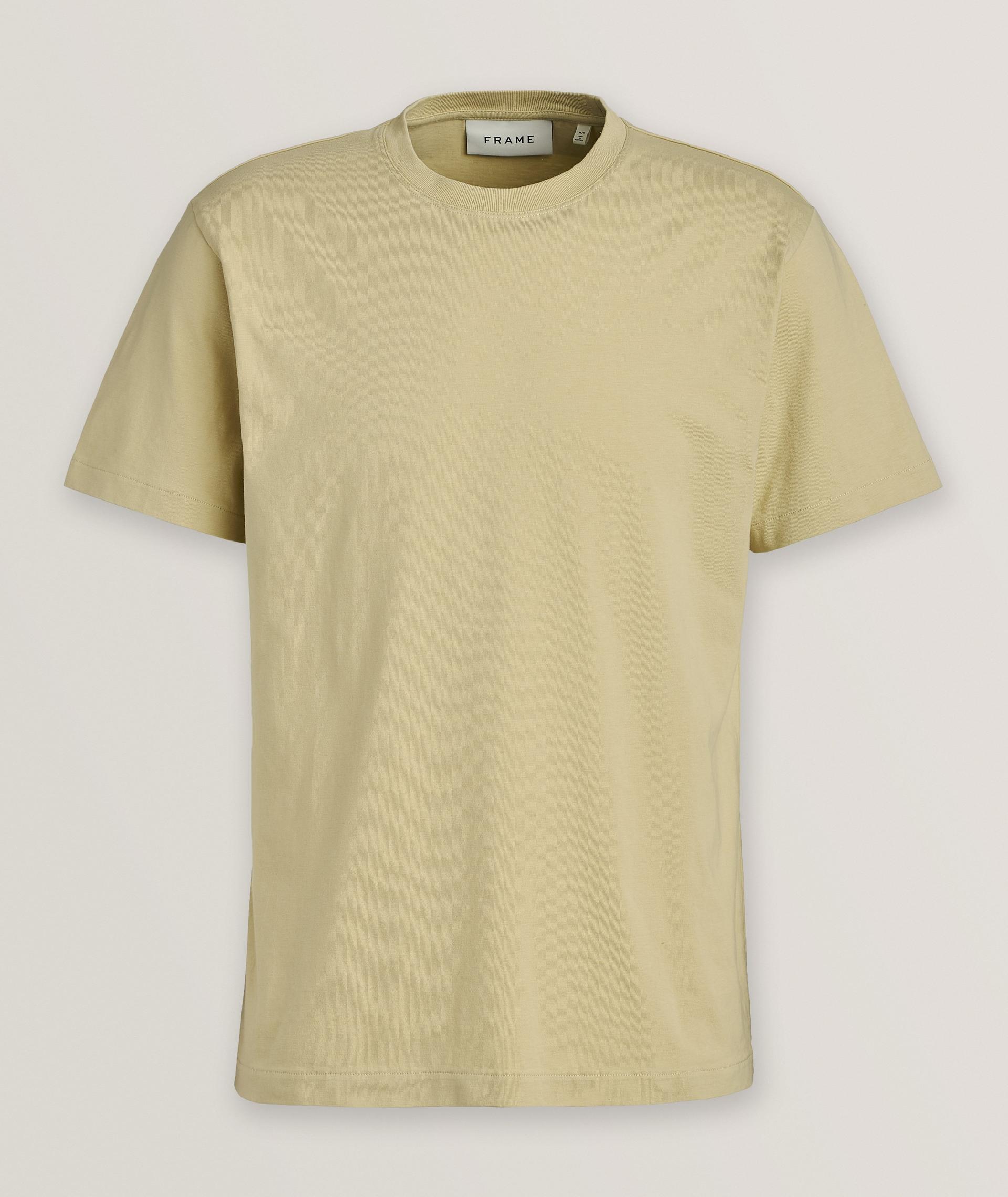 Embroidered Logo Cotton T-Shirt image 0