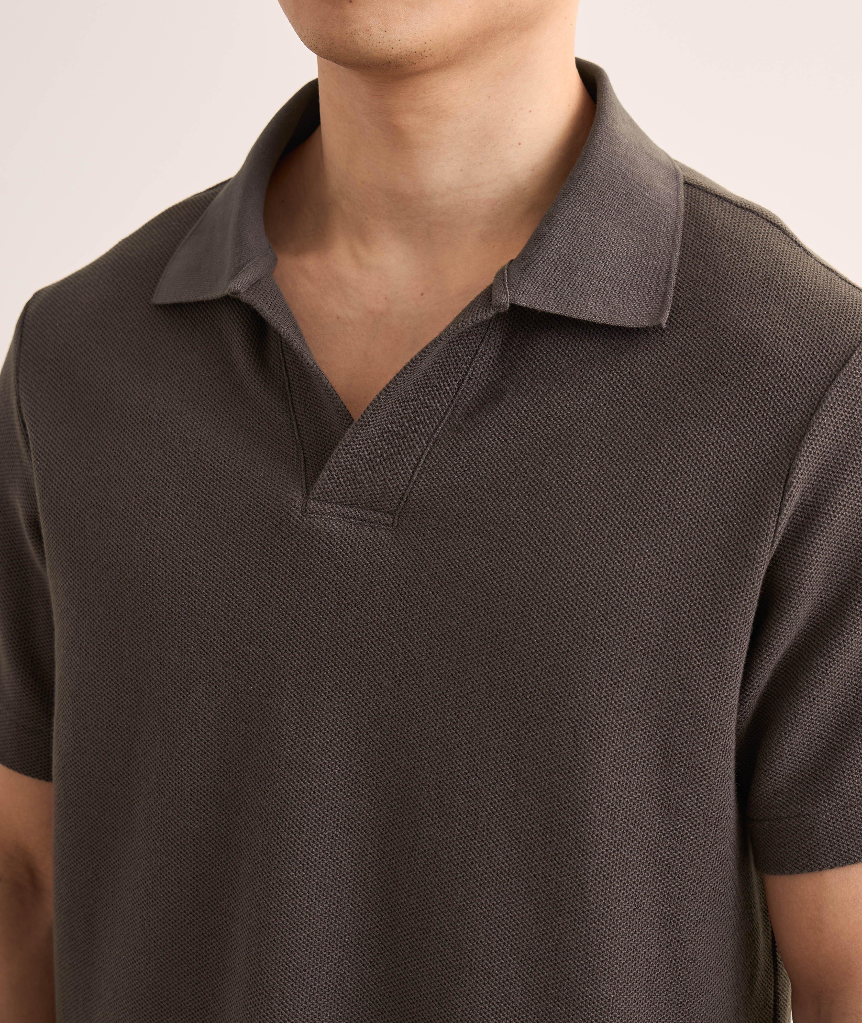 Jacquard Cuban Collar Polo  image 3