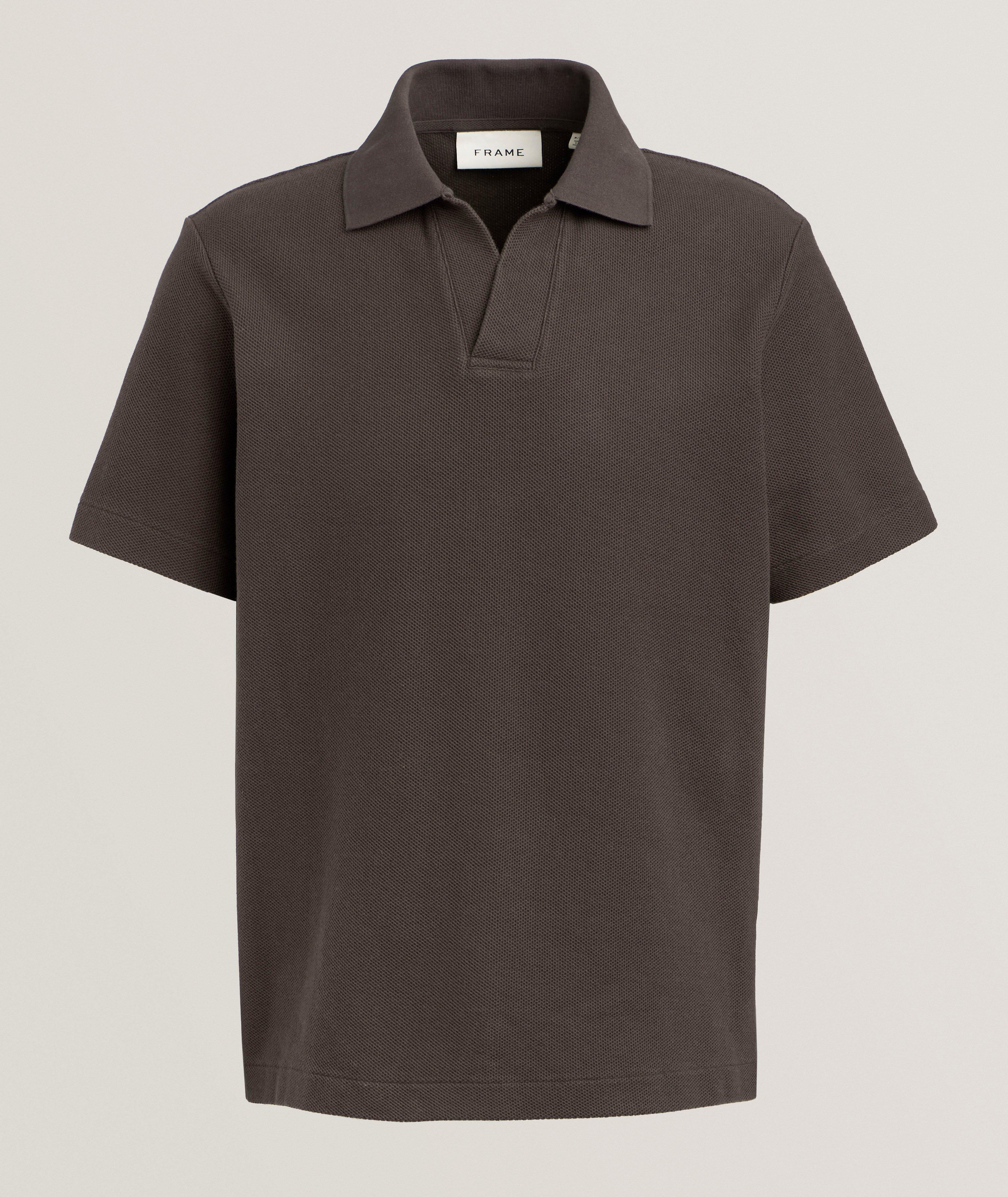 Jacquard Cuban Collar Polo  image 0