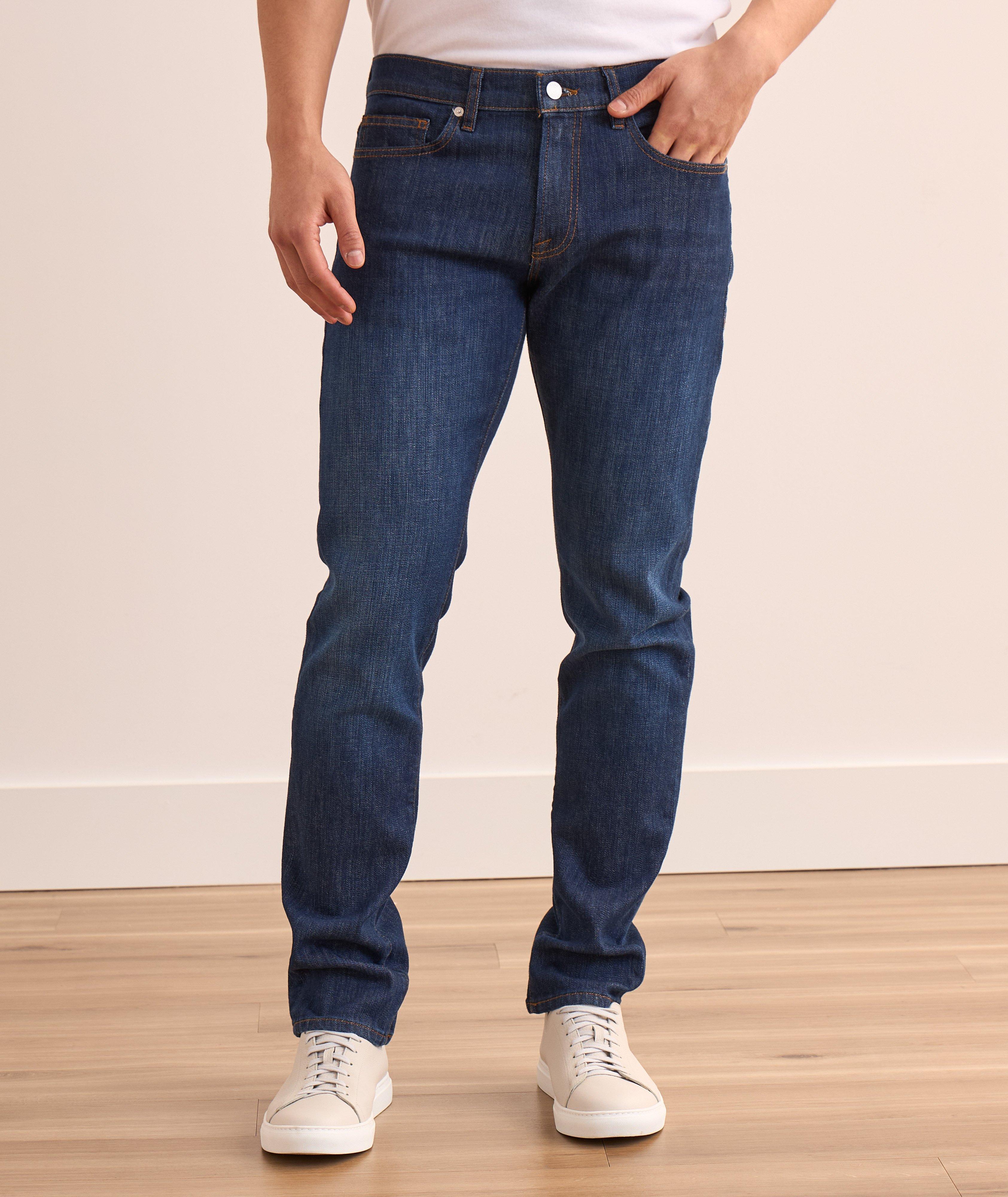 Jean L’homme en coton extensible de coupe amincie image 2