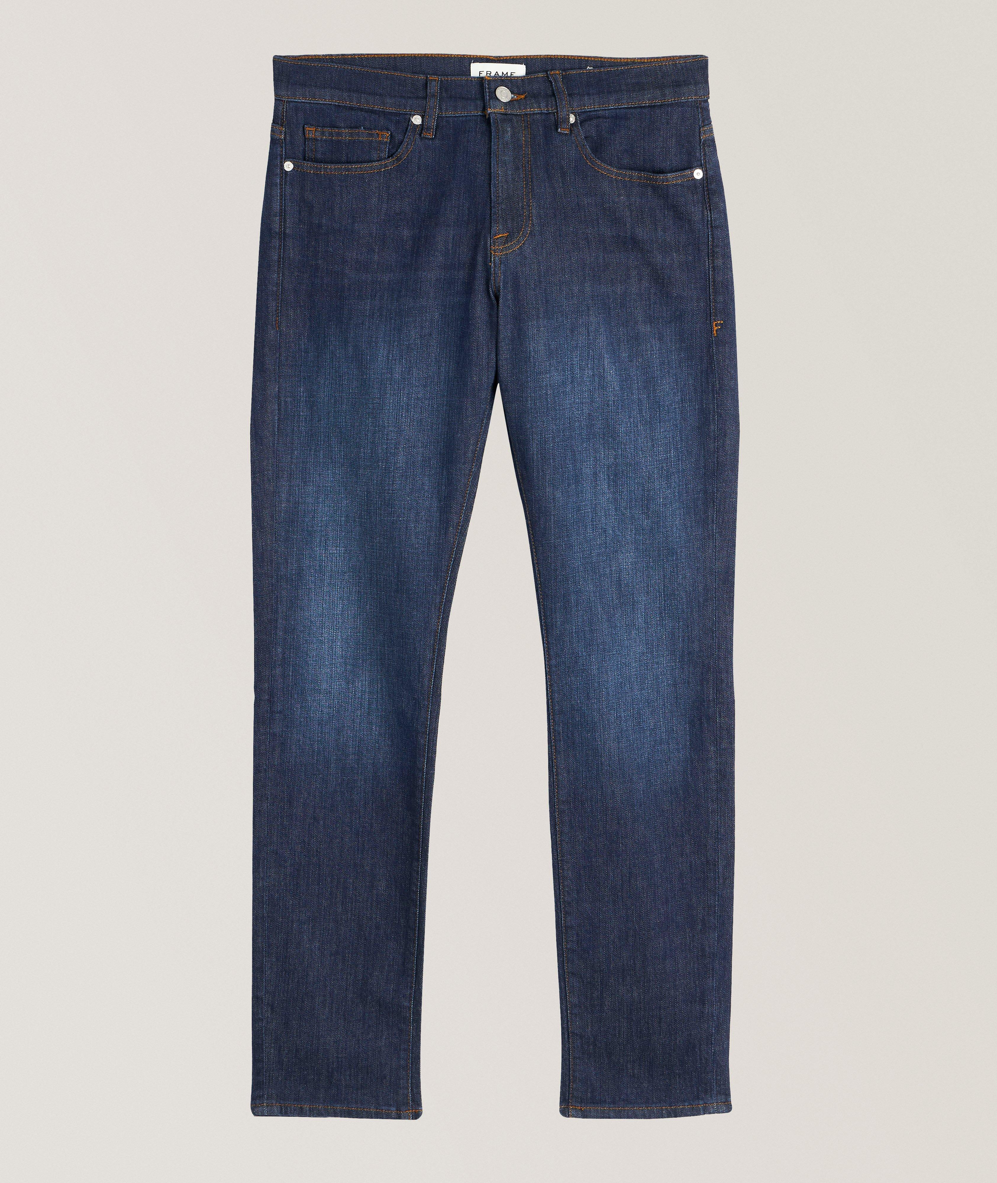 L'Homme Slim-Fit Stretch-Cotton Jeans image 0