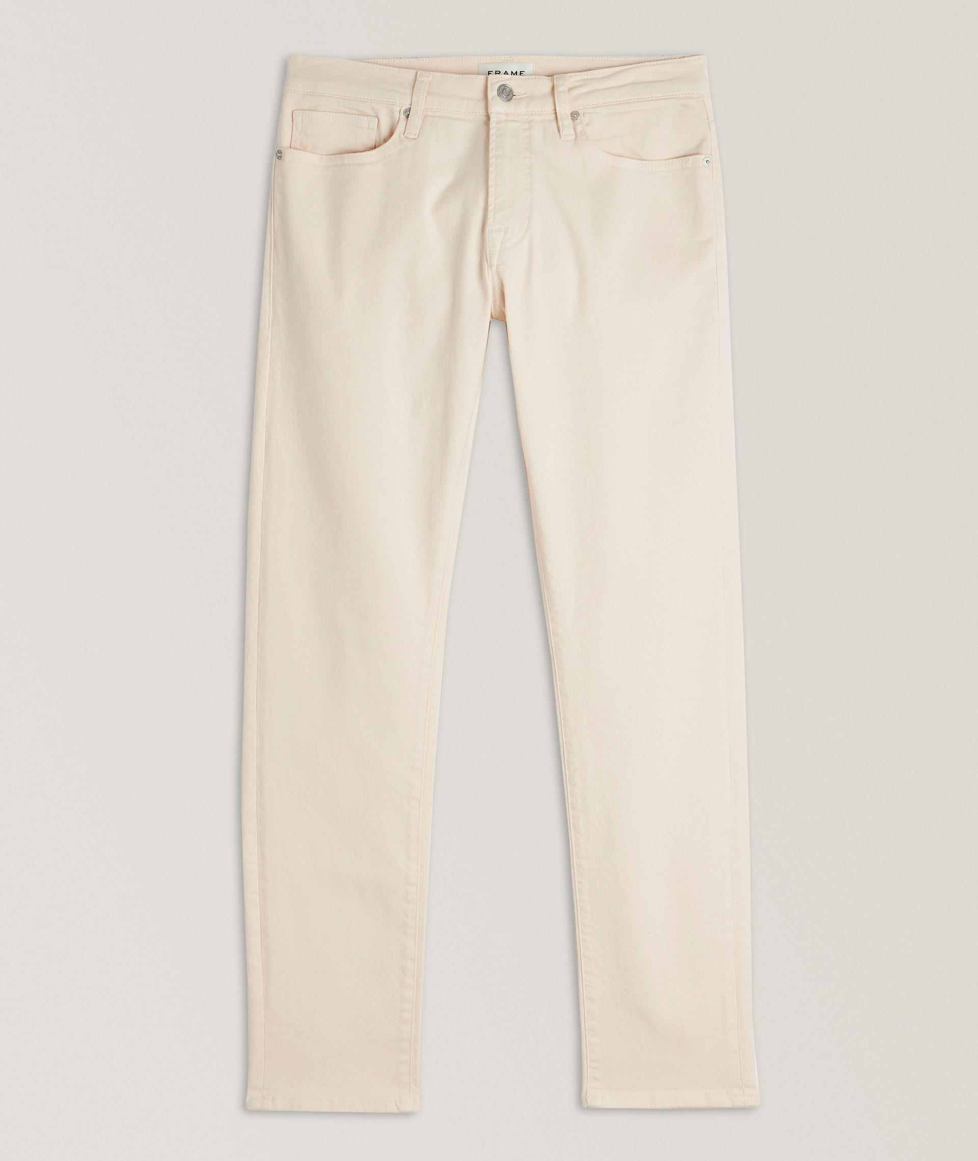 L'Homme Slim Cotton-Lyocell Jeans image 0