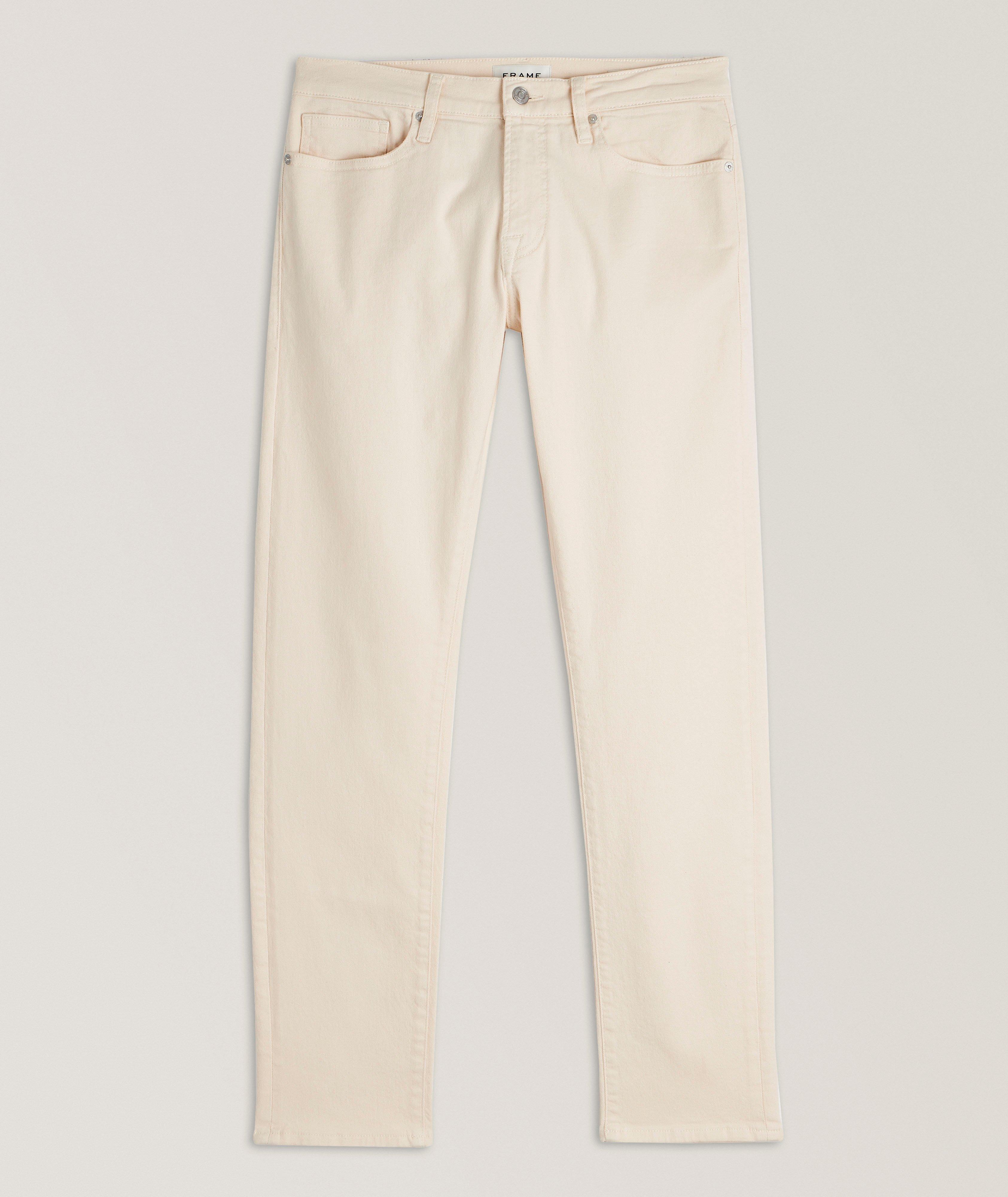 L'Homme Slim-Fit Stretch-Cotton Jeans image 0