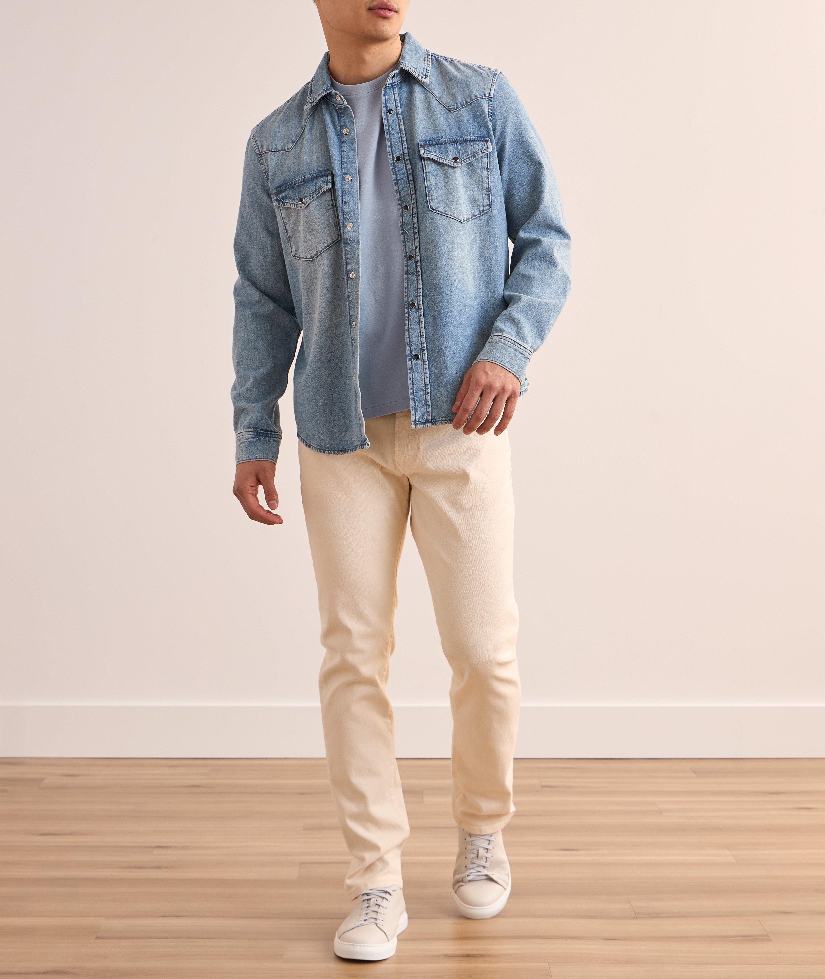 Duo Fold Cotton Logo T-Shirt image 5