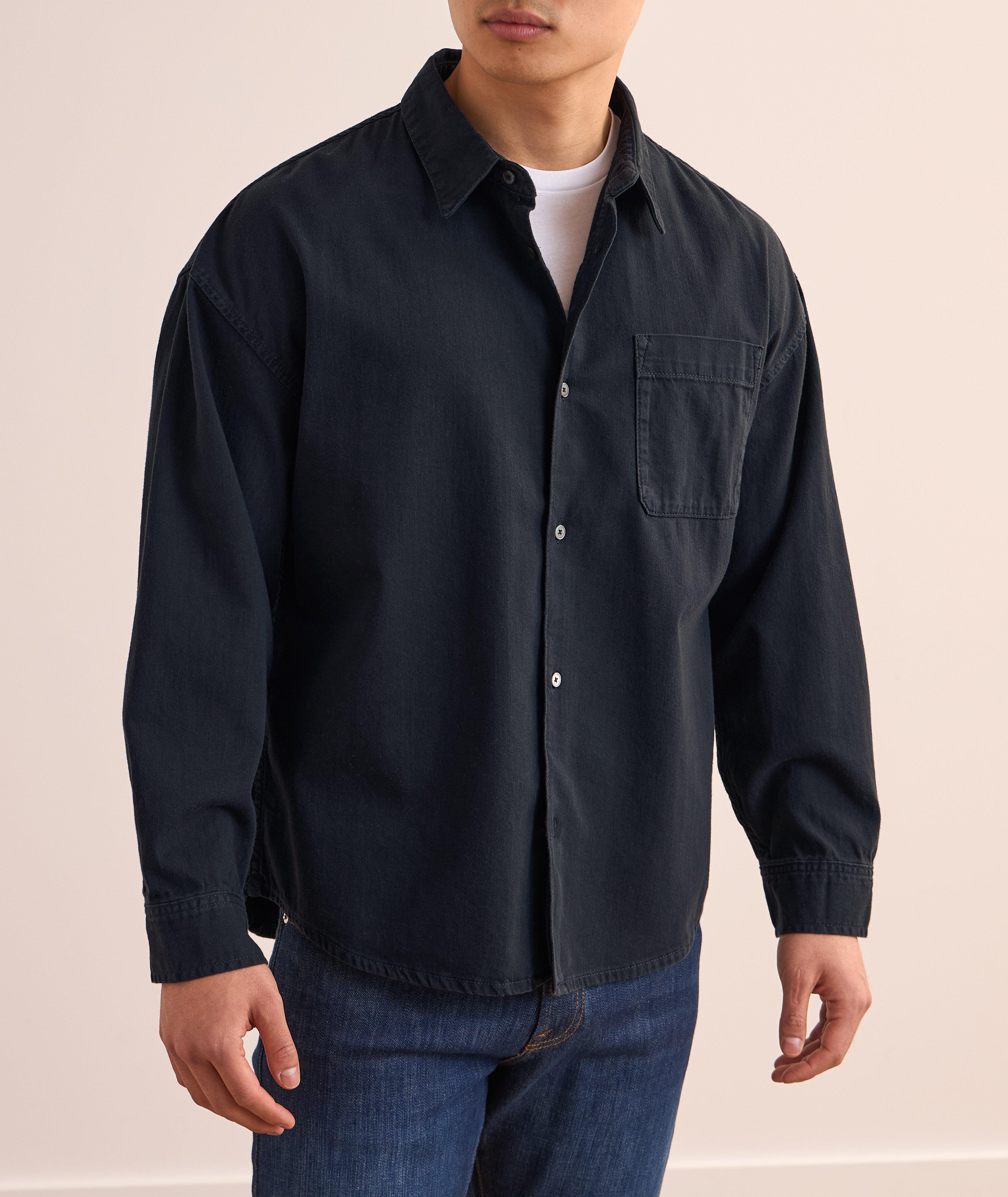 Chemise décontractée en denim image 1