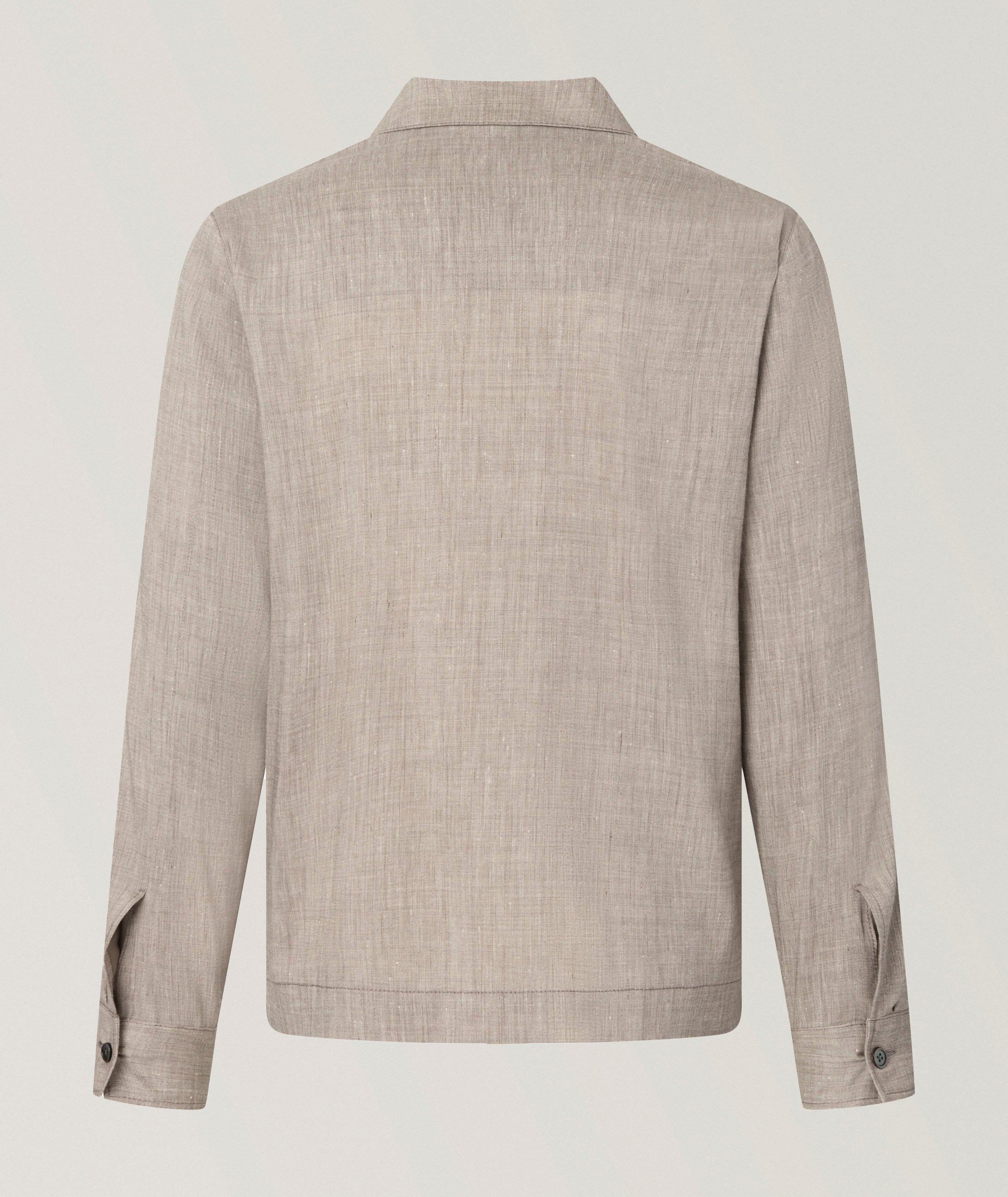 Linen-Wool Overshirt image 1