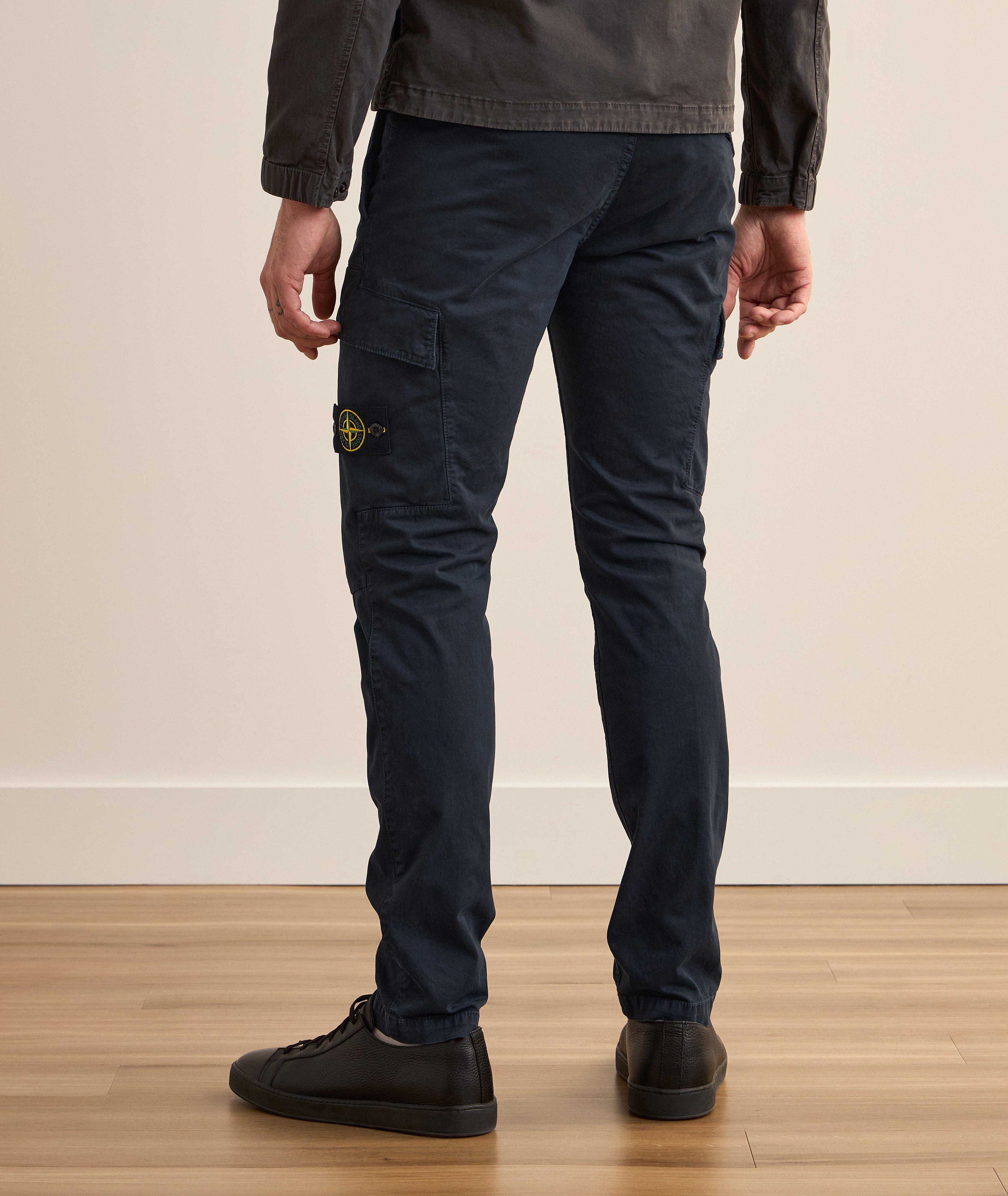 Stretch-Cotton Cargo Pants image 3