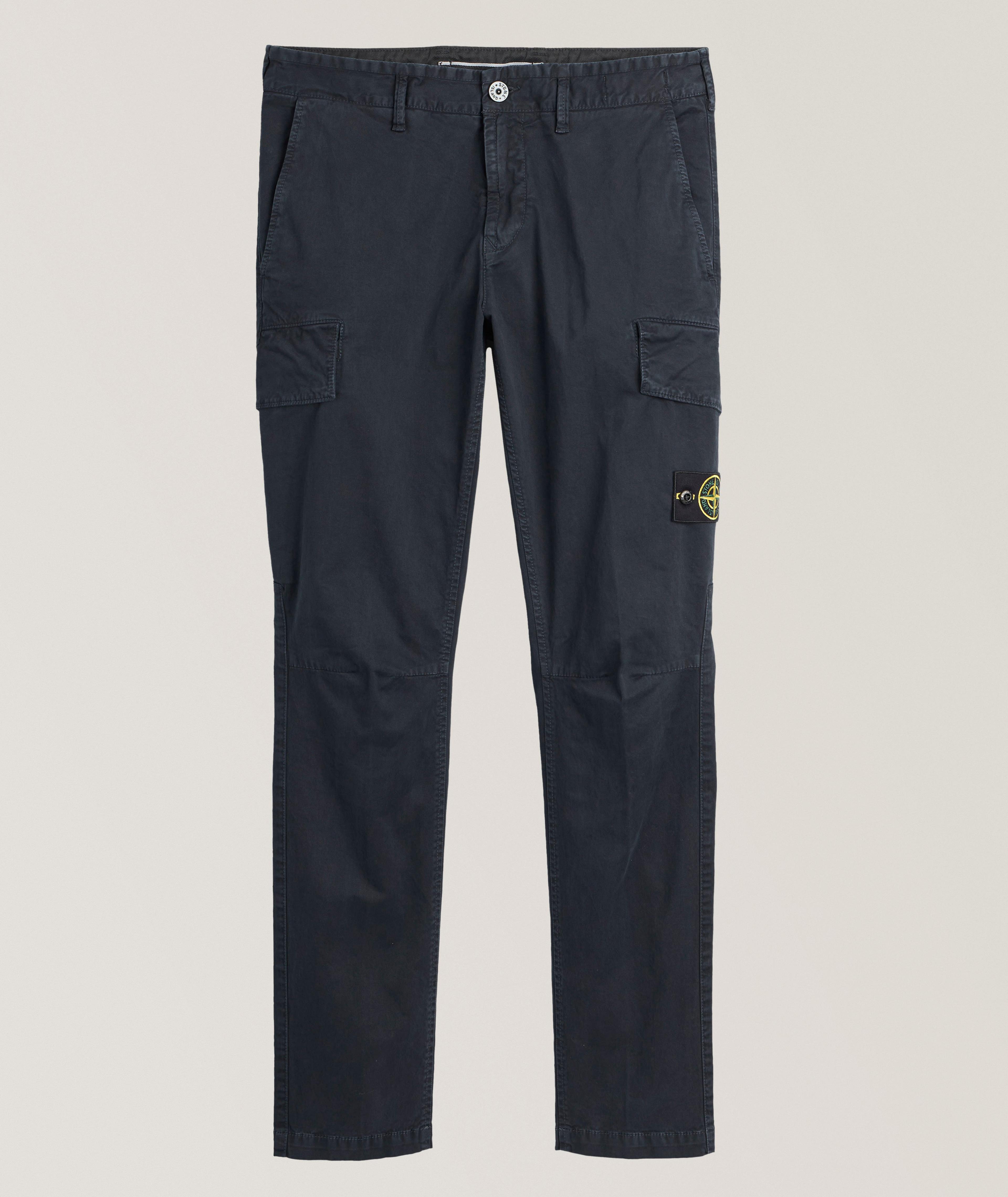 Stretch-Cotton Cargo Pants image 0