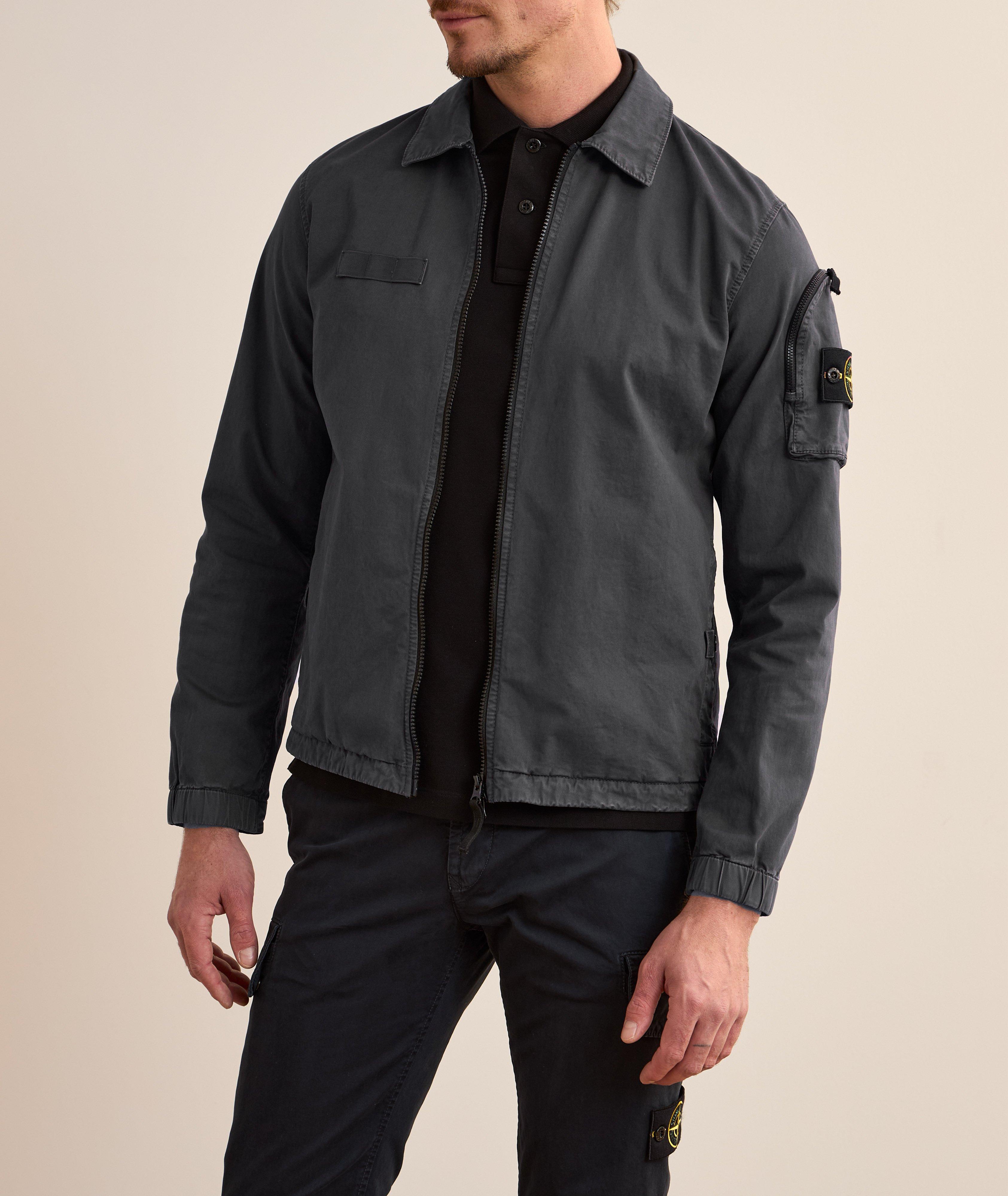 Cotton Zipper Overshirt  image 1