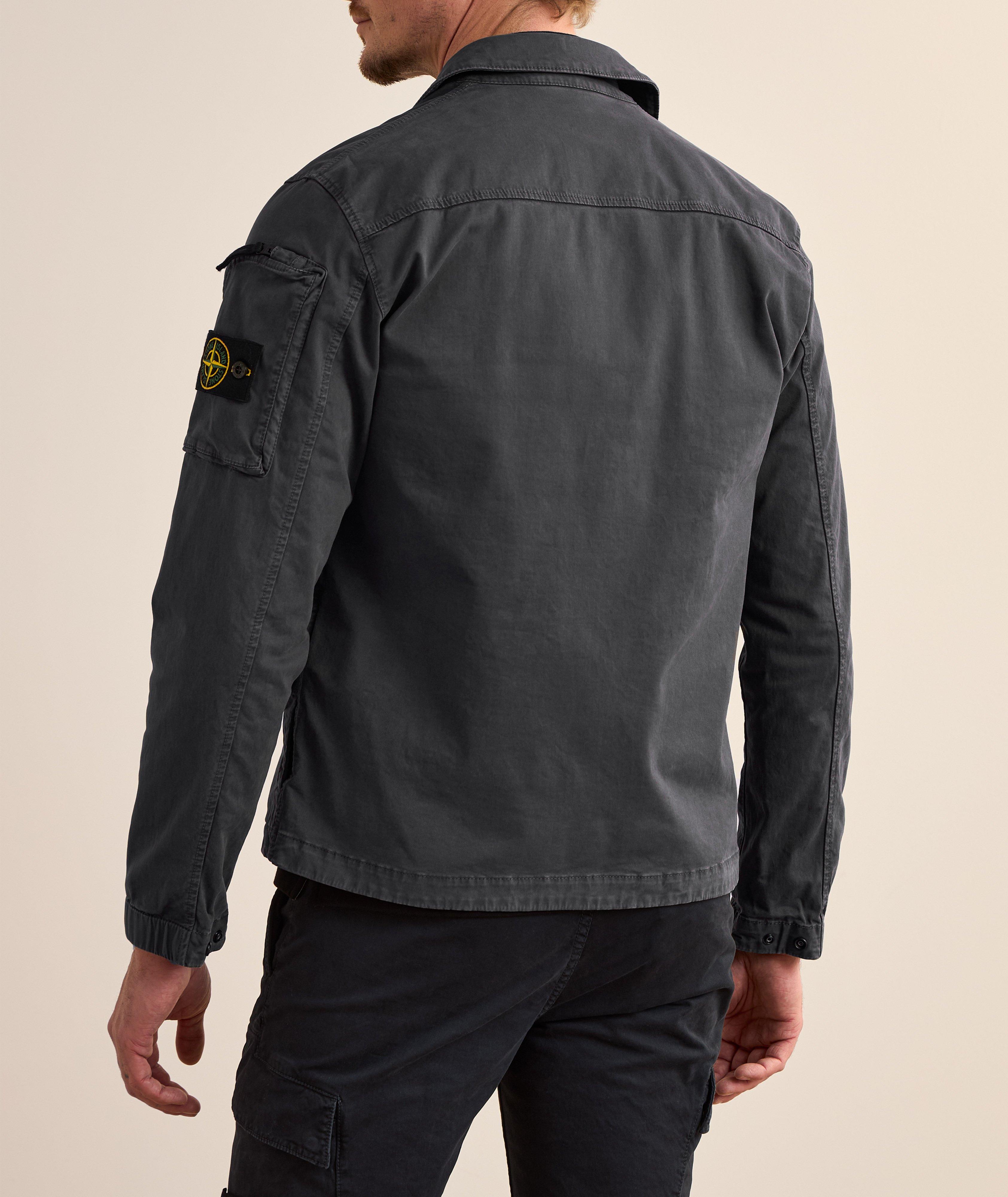 Cotton Zipper Overshirt  image 2