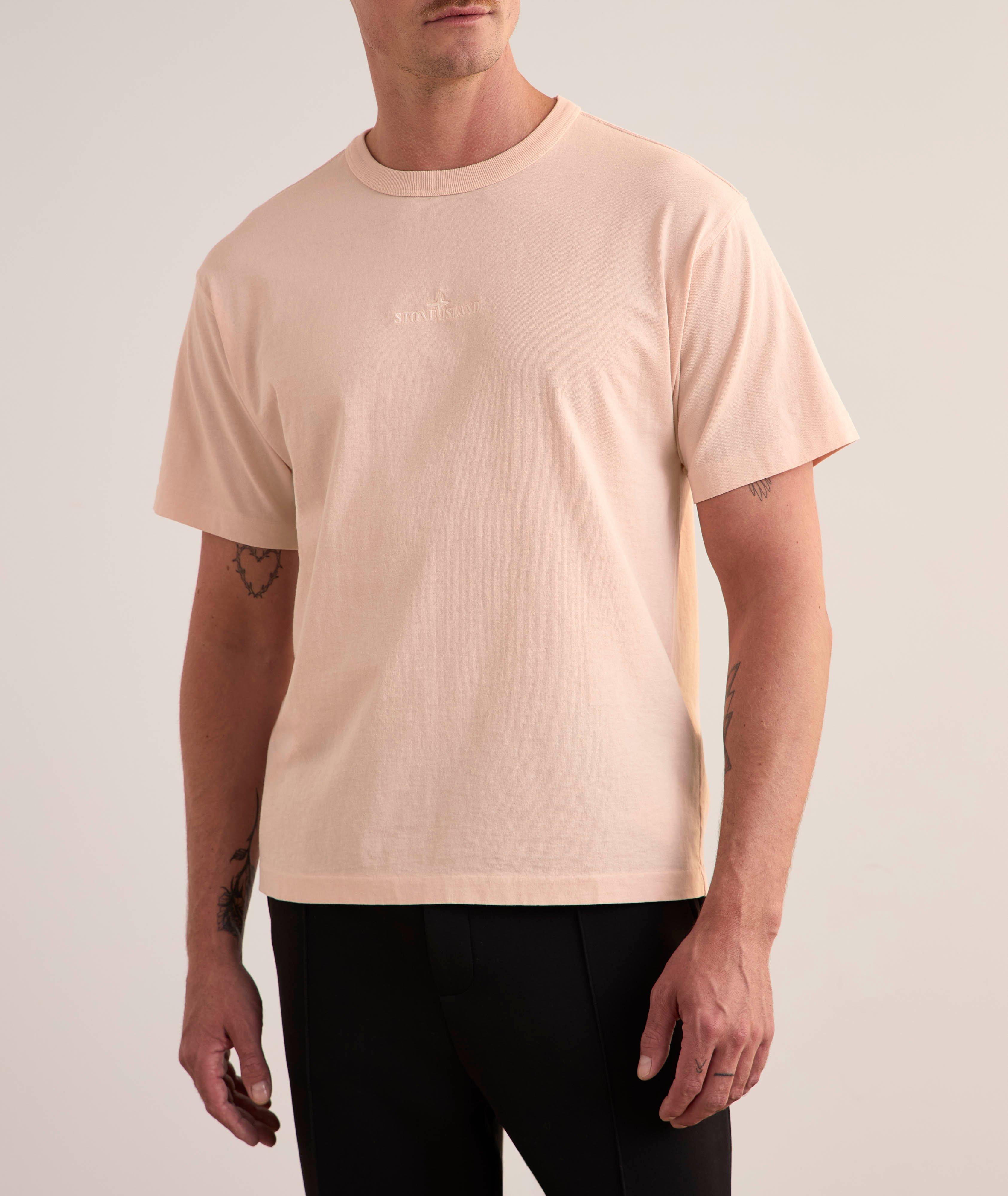 Embroidered Logo Crewneck T-Shirt image 1