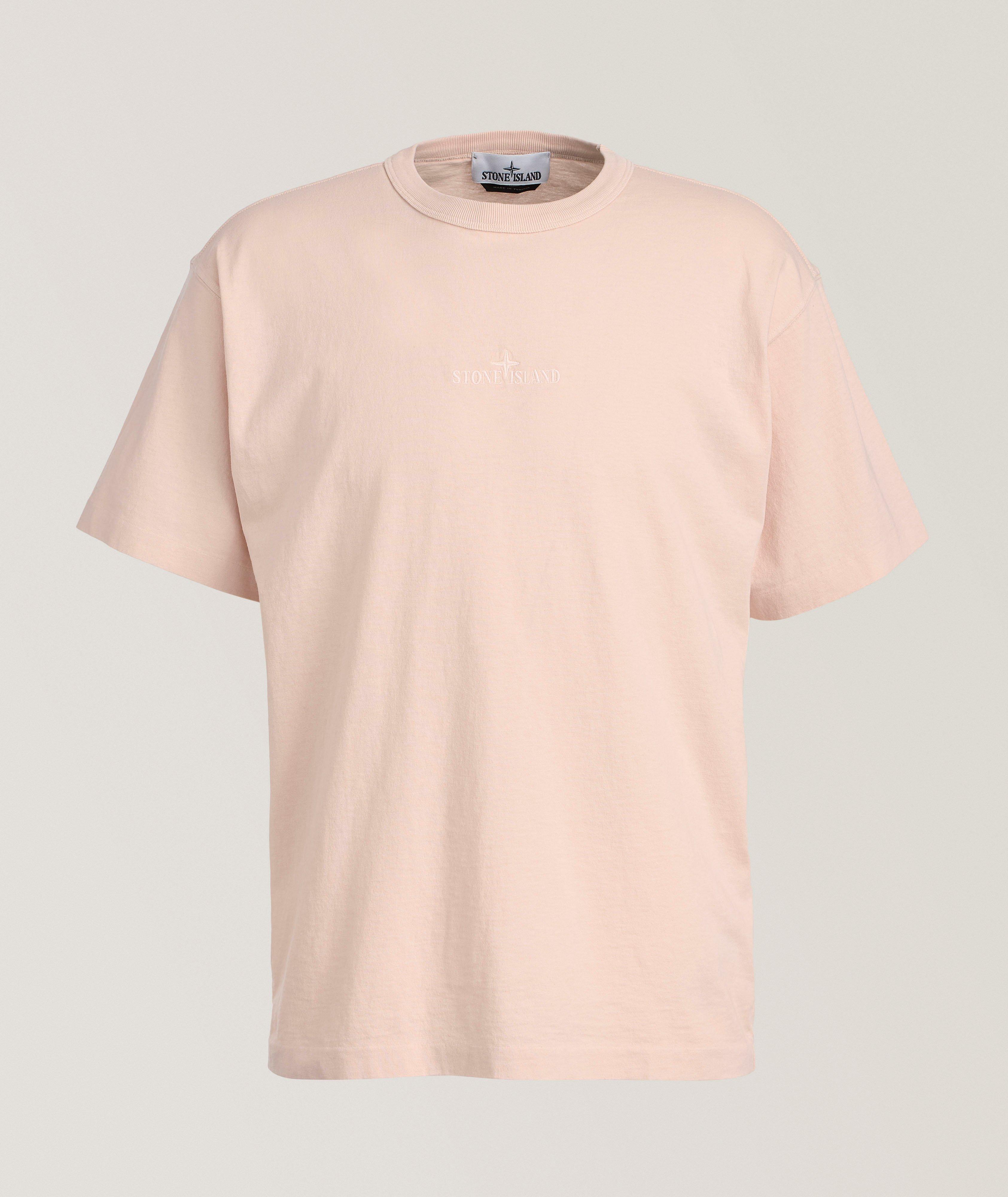 T-shirt avec logo brodé et encolure ronde image 0