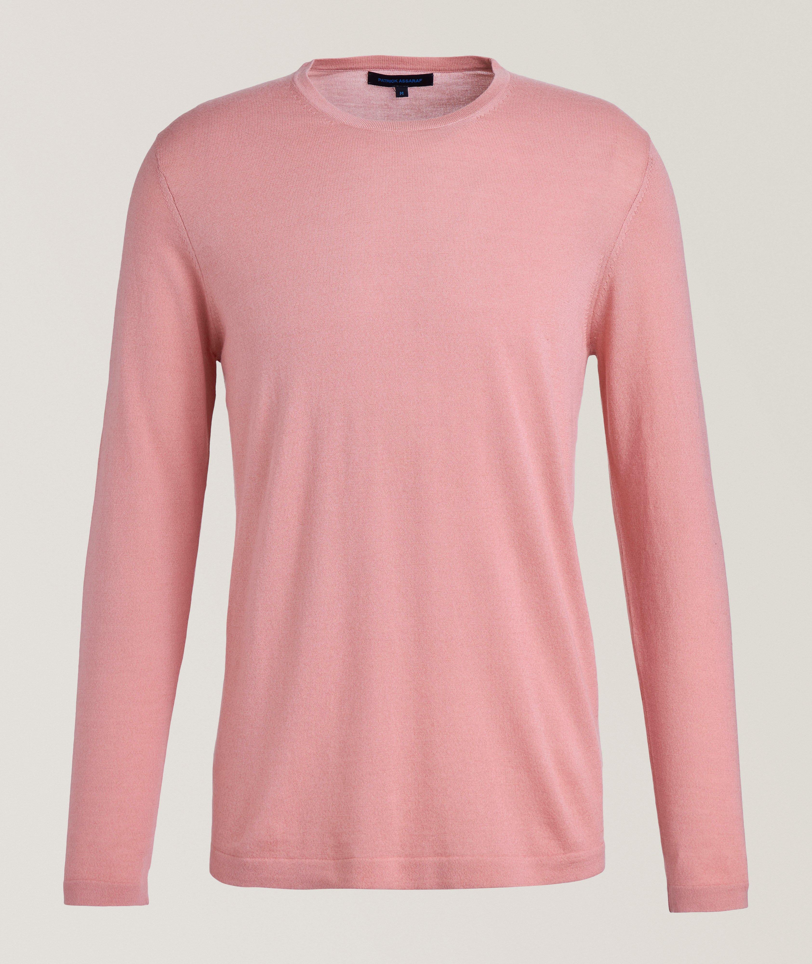 Cotton, Cupro & Merino Wool Sweater image 0