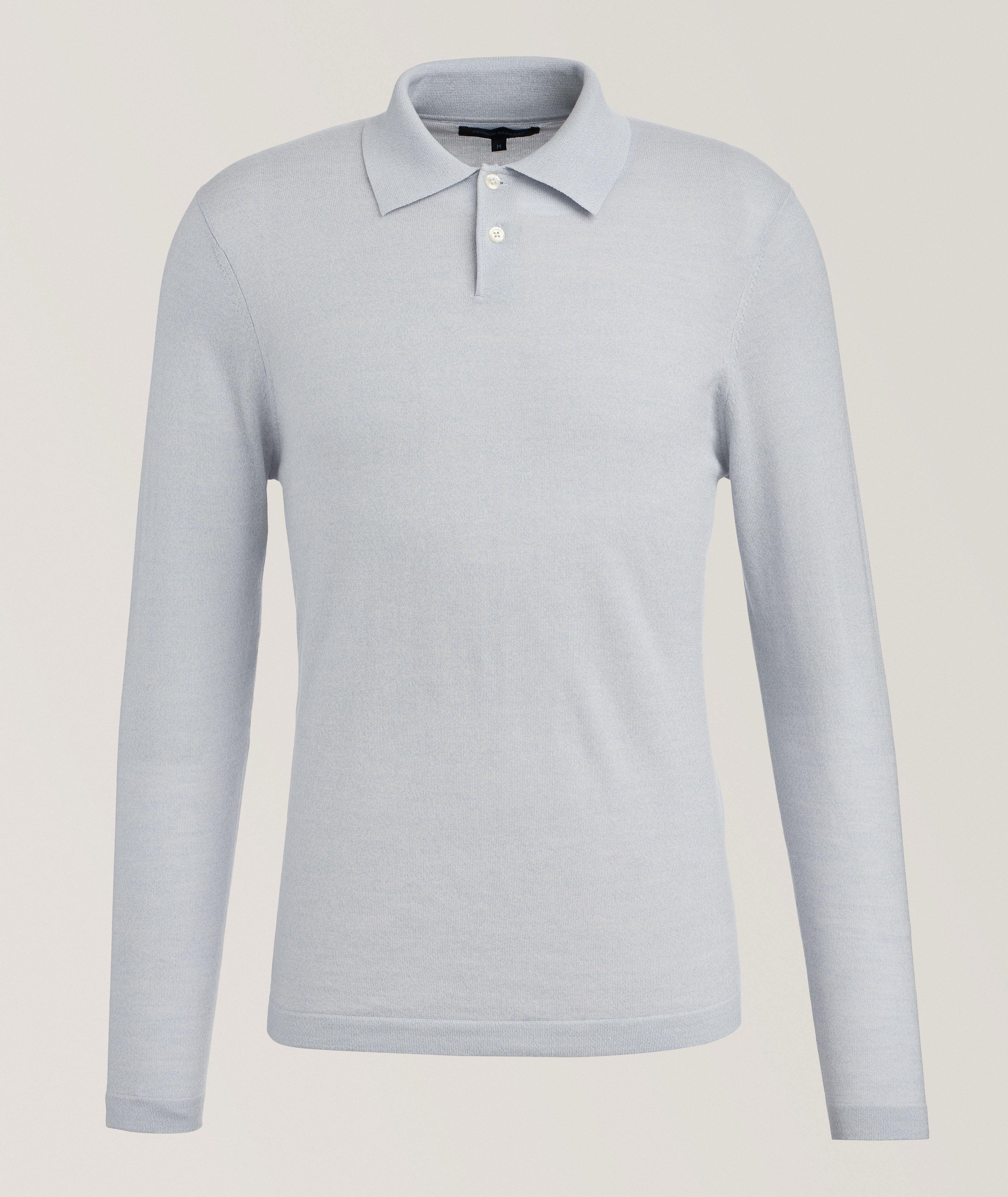 Cotton-Blend Polo Shirt image 0