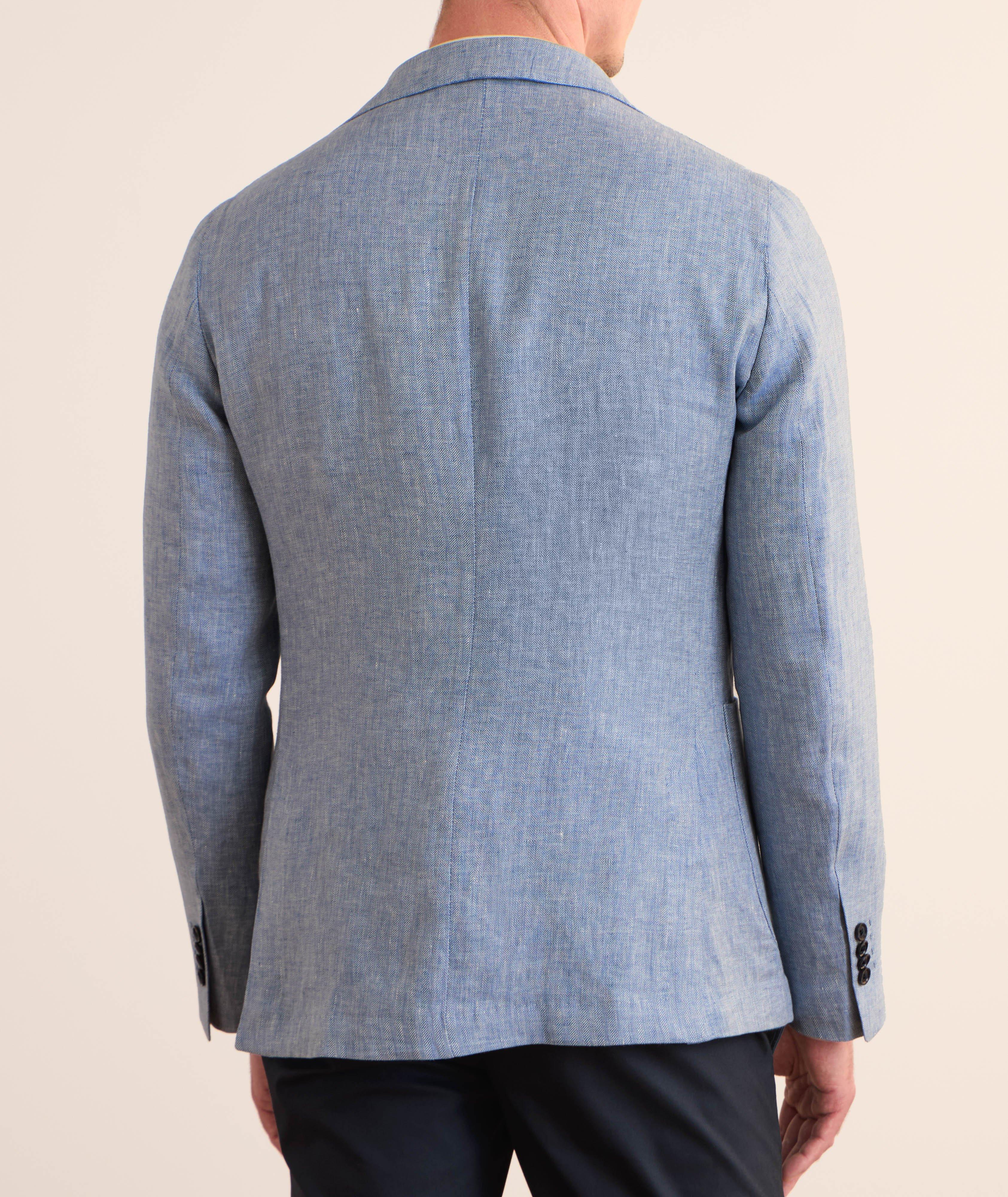 Herringbone Linen Sport Jacket image 2