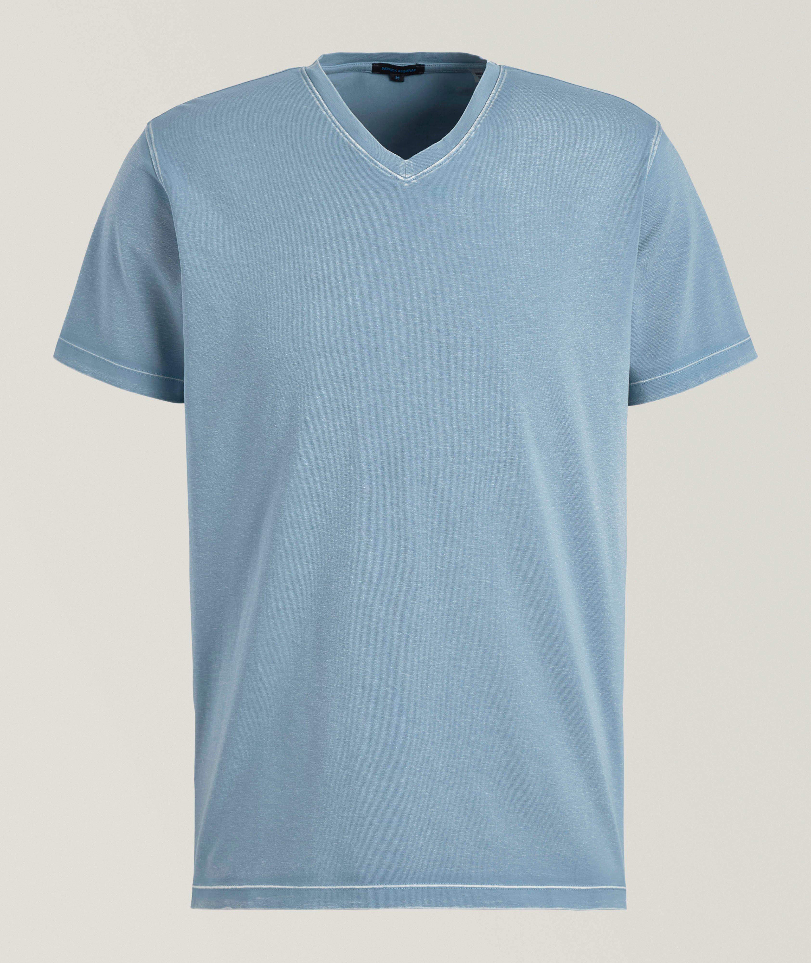 T-shirt en coton pima délavé image 0