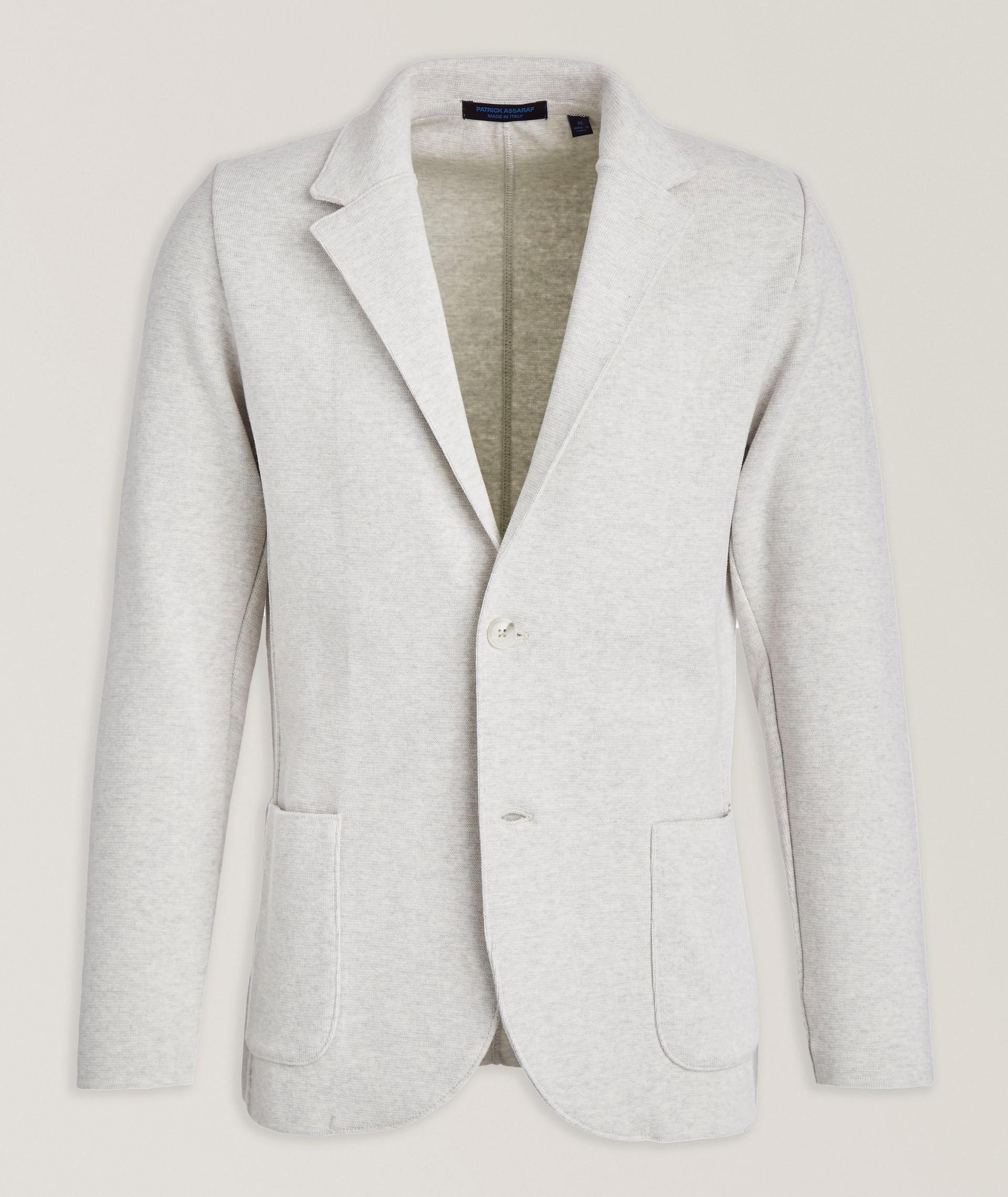 Cotton Knit Sport Jacket image 0