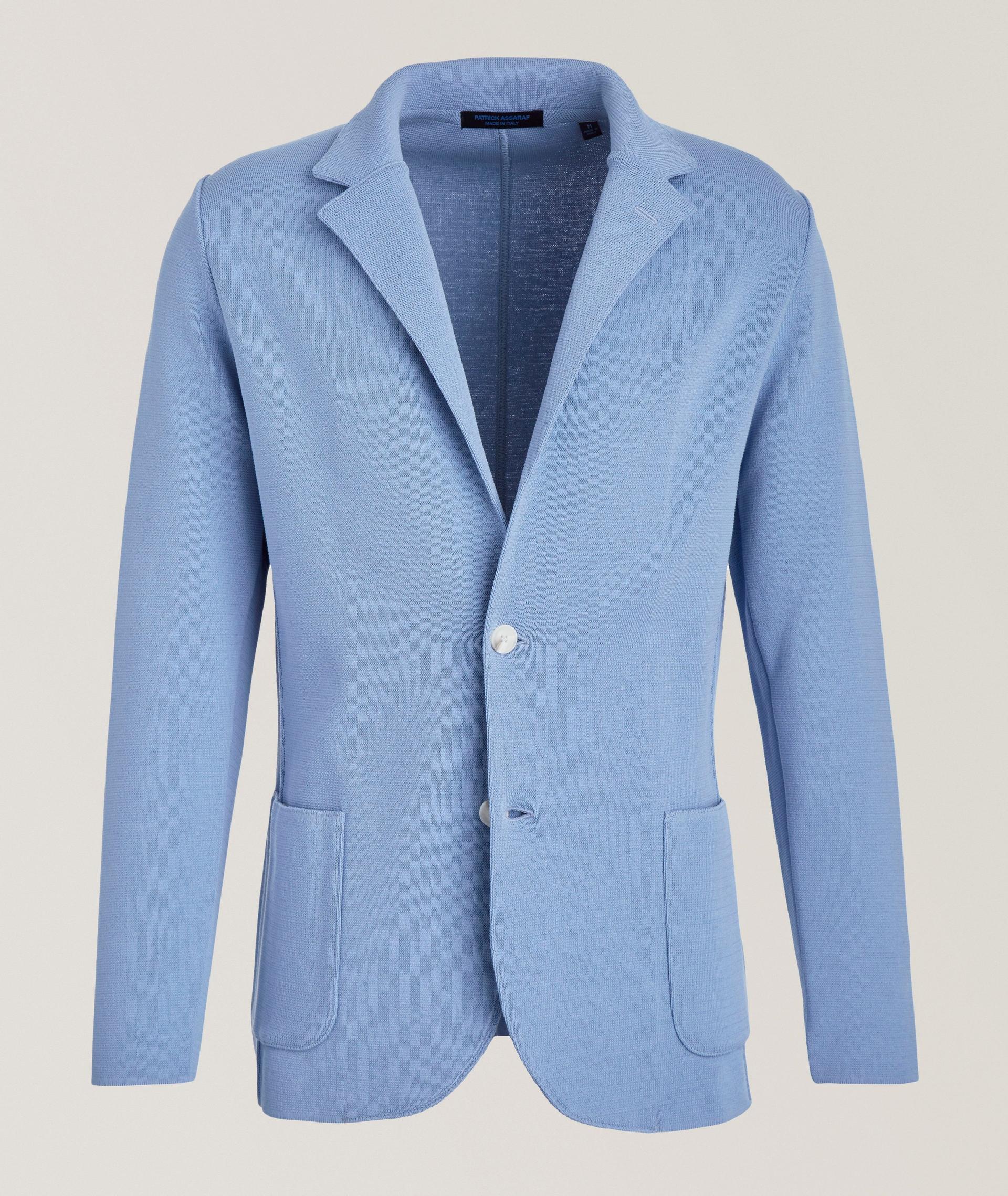 Cotton Knit Sport Jacket image 0