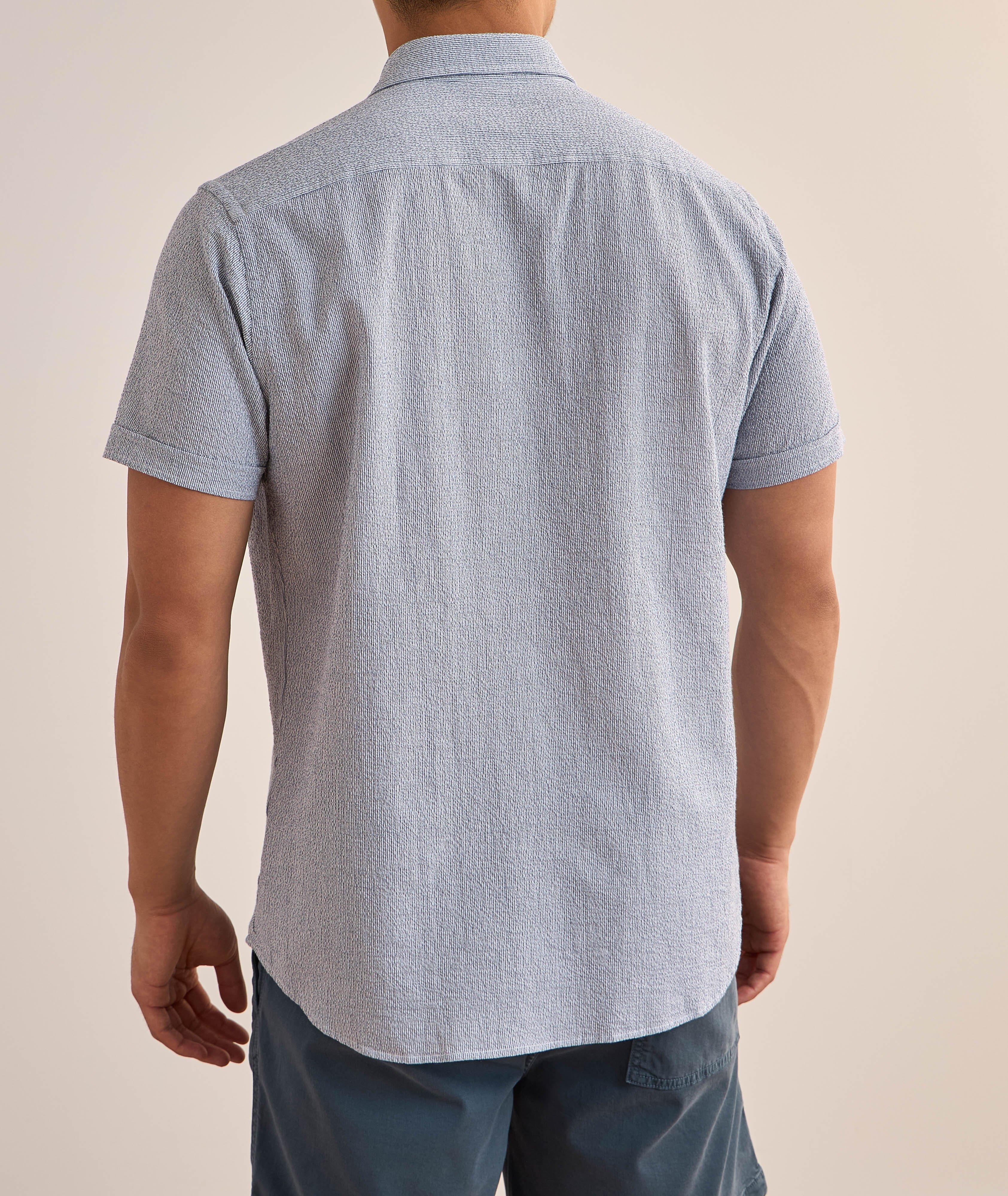 Fine Stripe Seersucker Shirt image 2