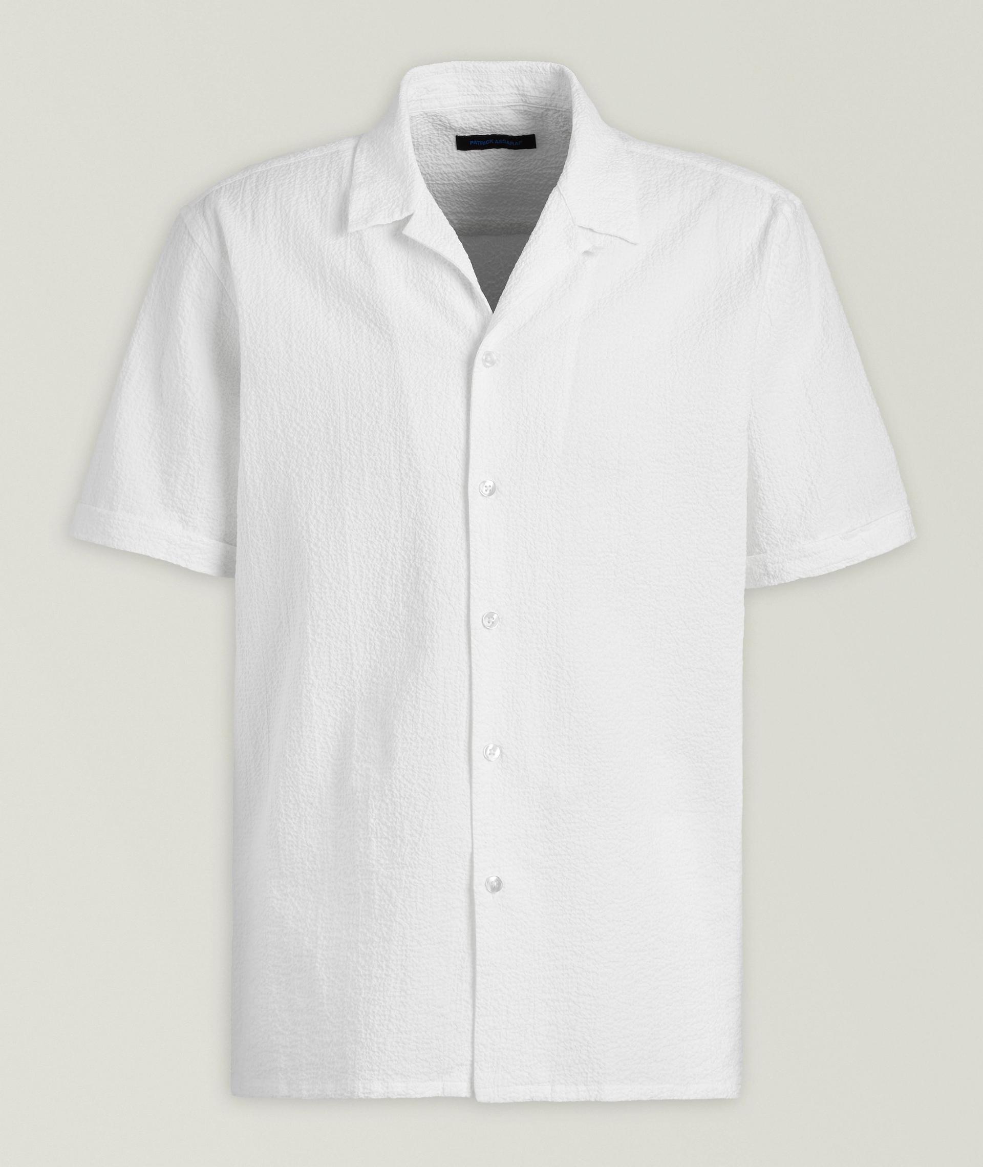 Seersucker Camp Shirt image 0