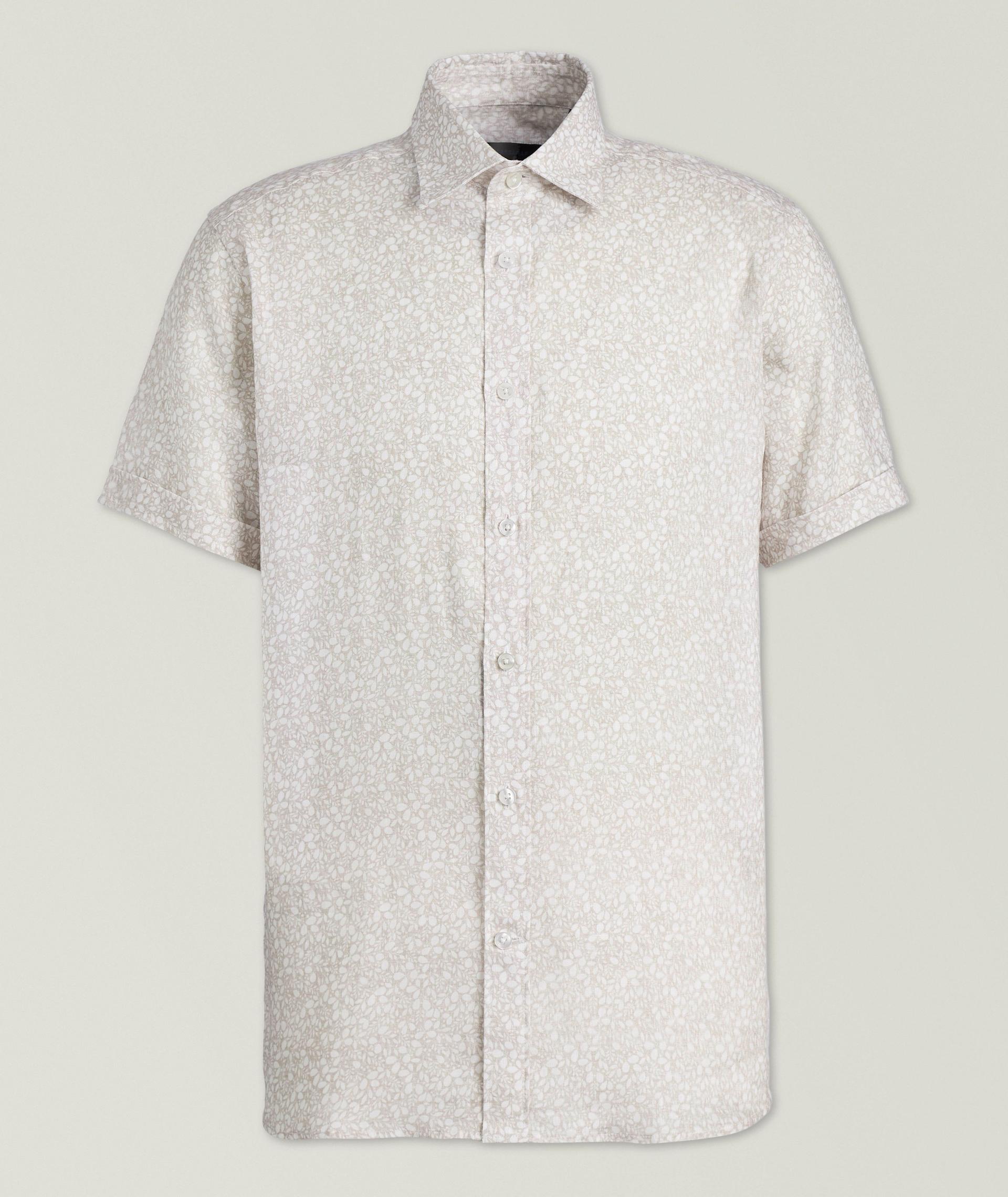 Chemise en lin à motif image 0