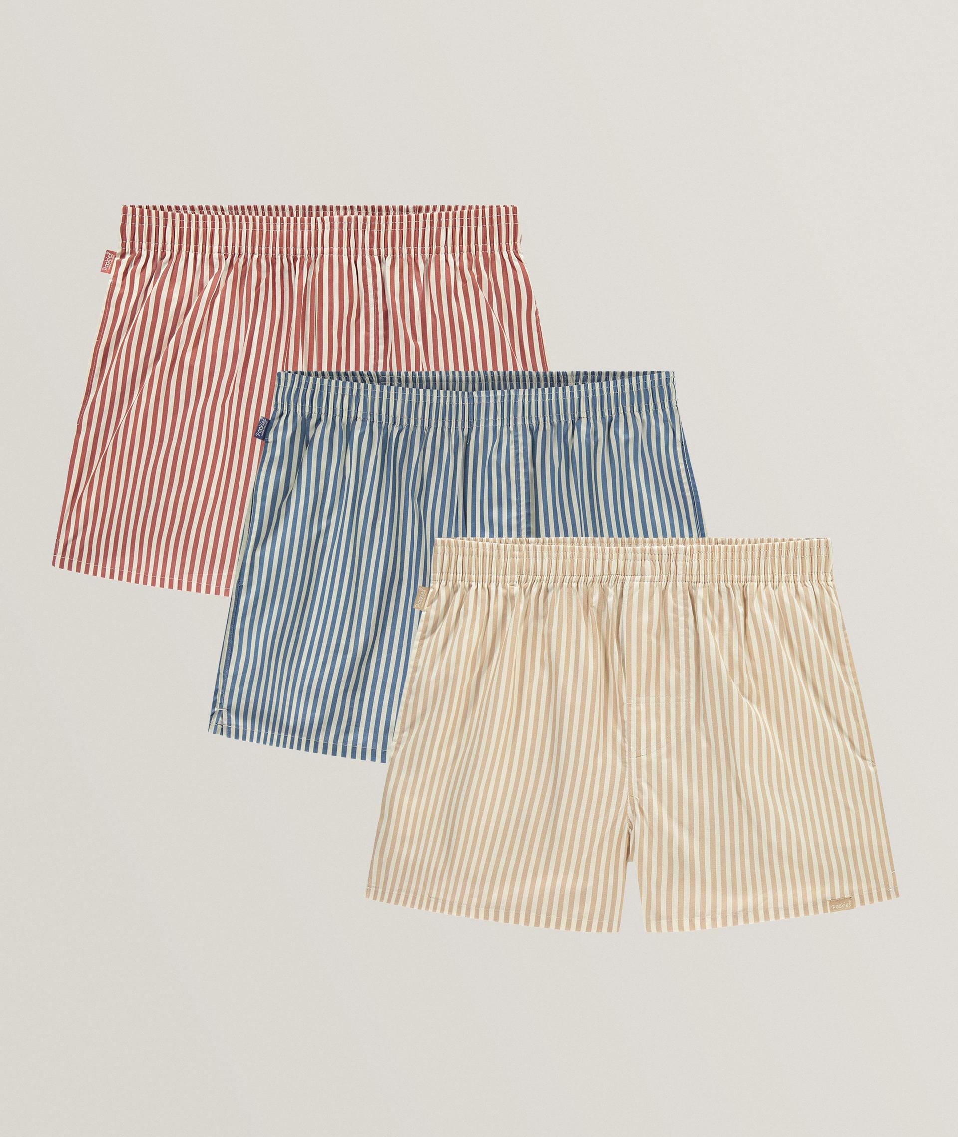 Ensemble de trois boxeurs amples en coton image 0