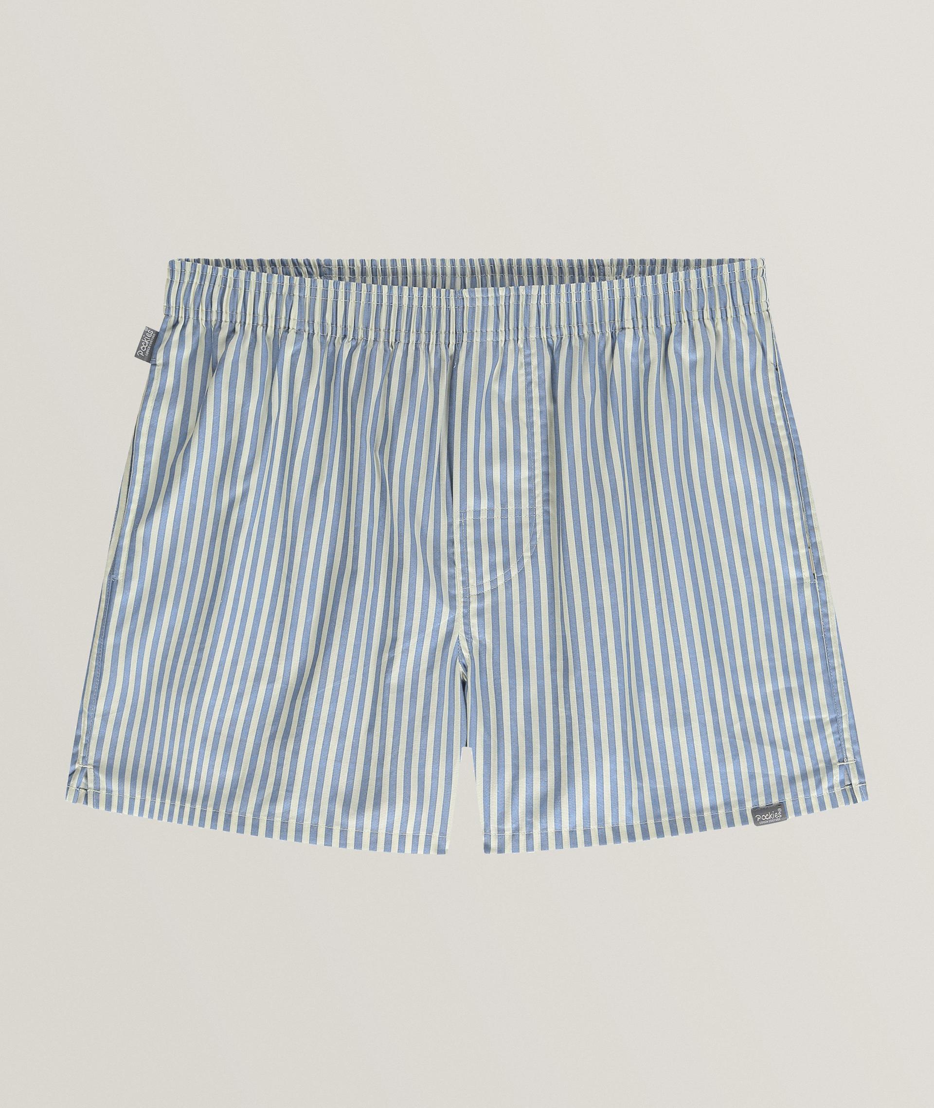 Striped Cotton Boxers image 0