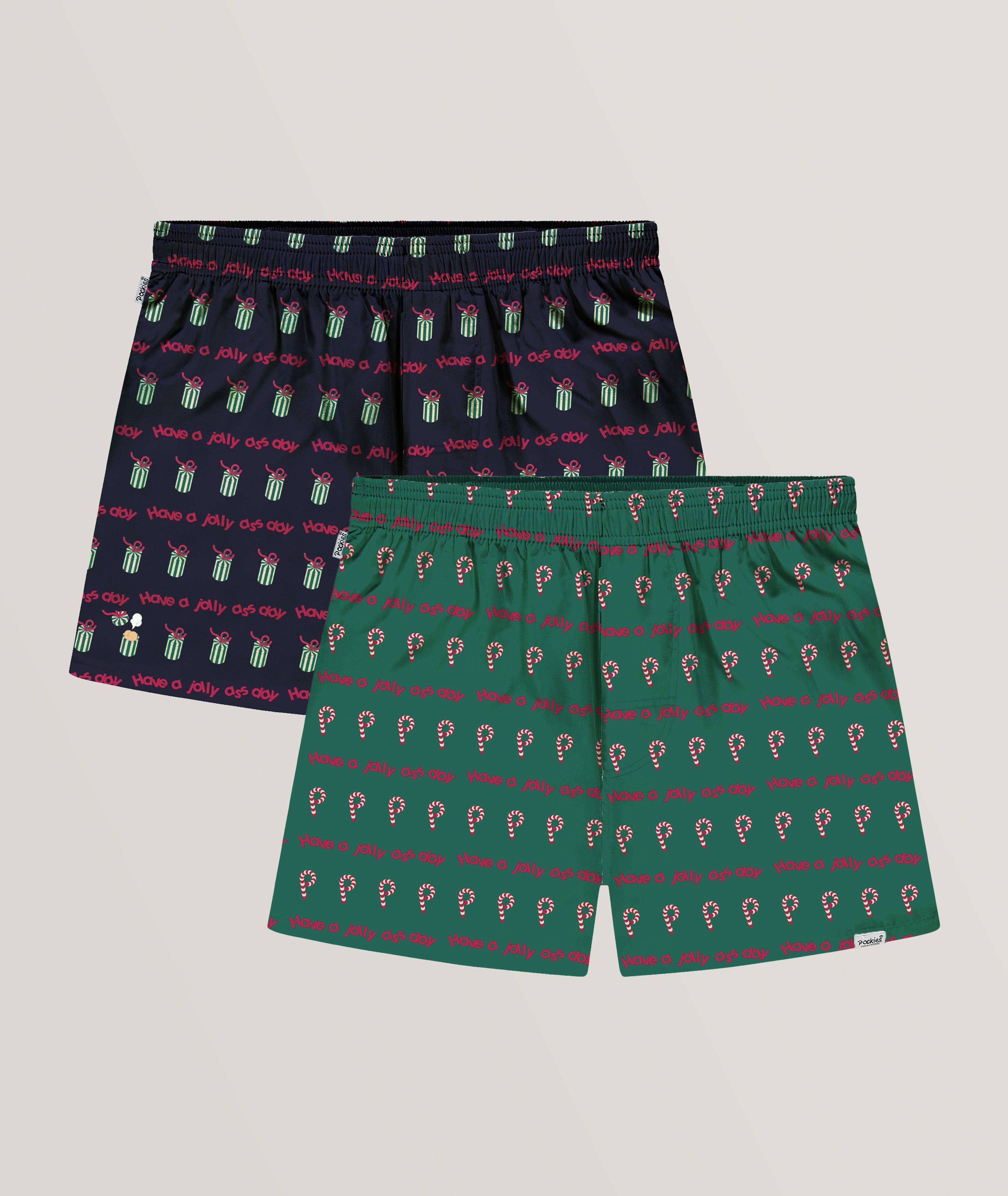 Pockies Ensemble de deux boxeurs amples en coton