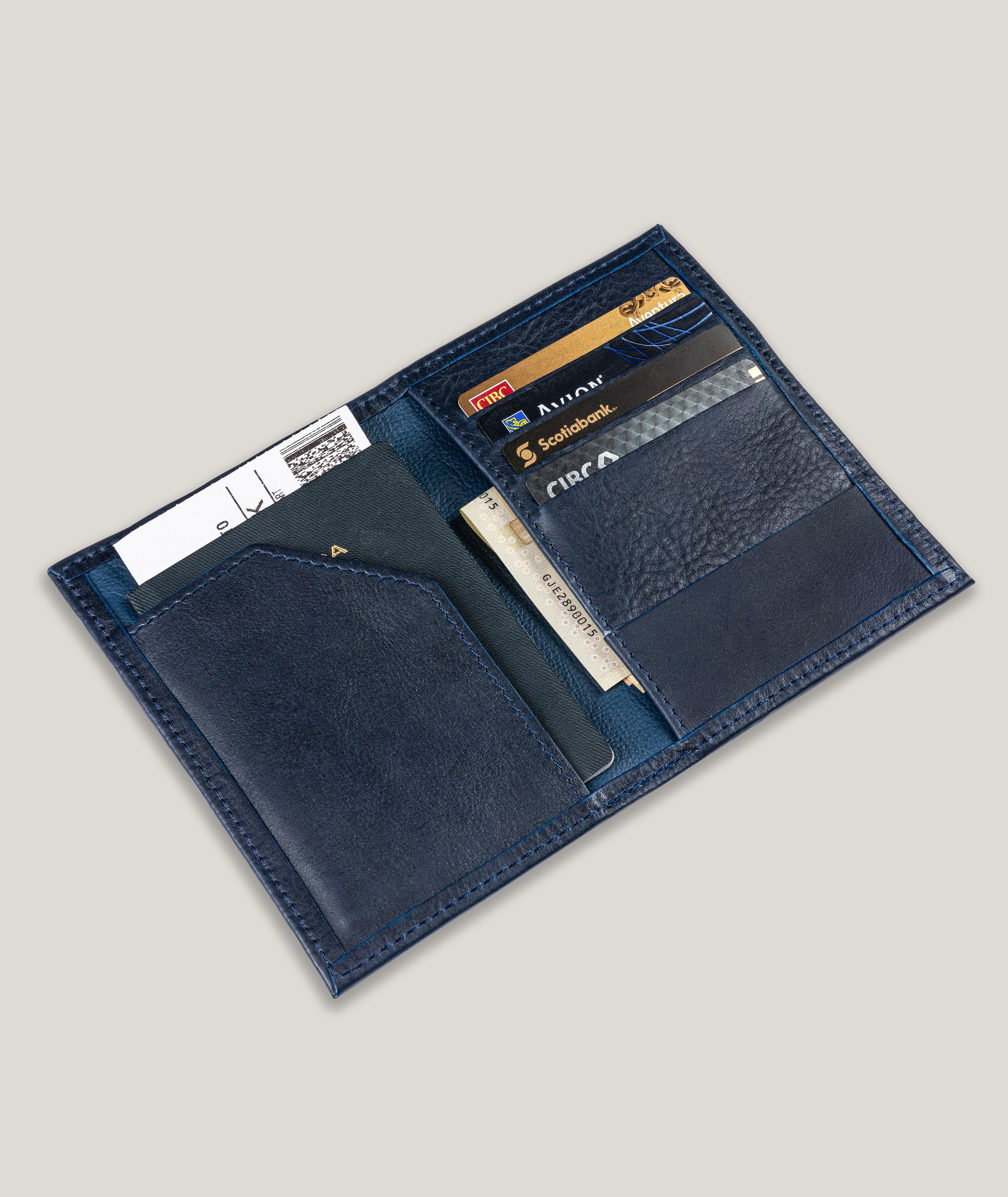 Leather Passport Wallet image 2