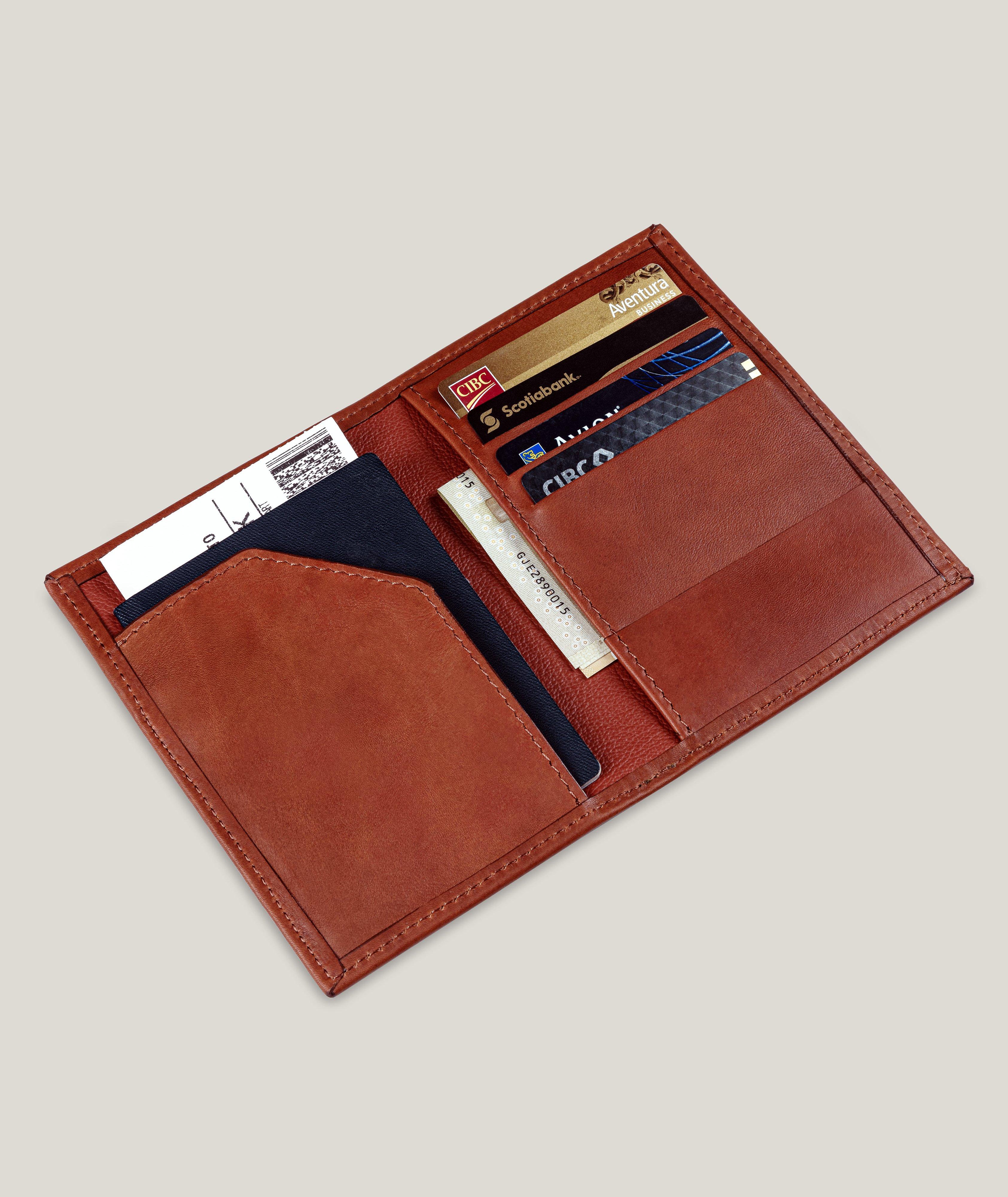 Leather Passport Wallet image 2