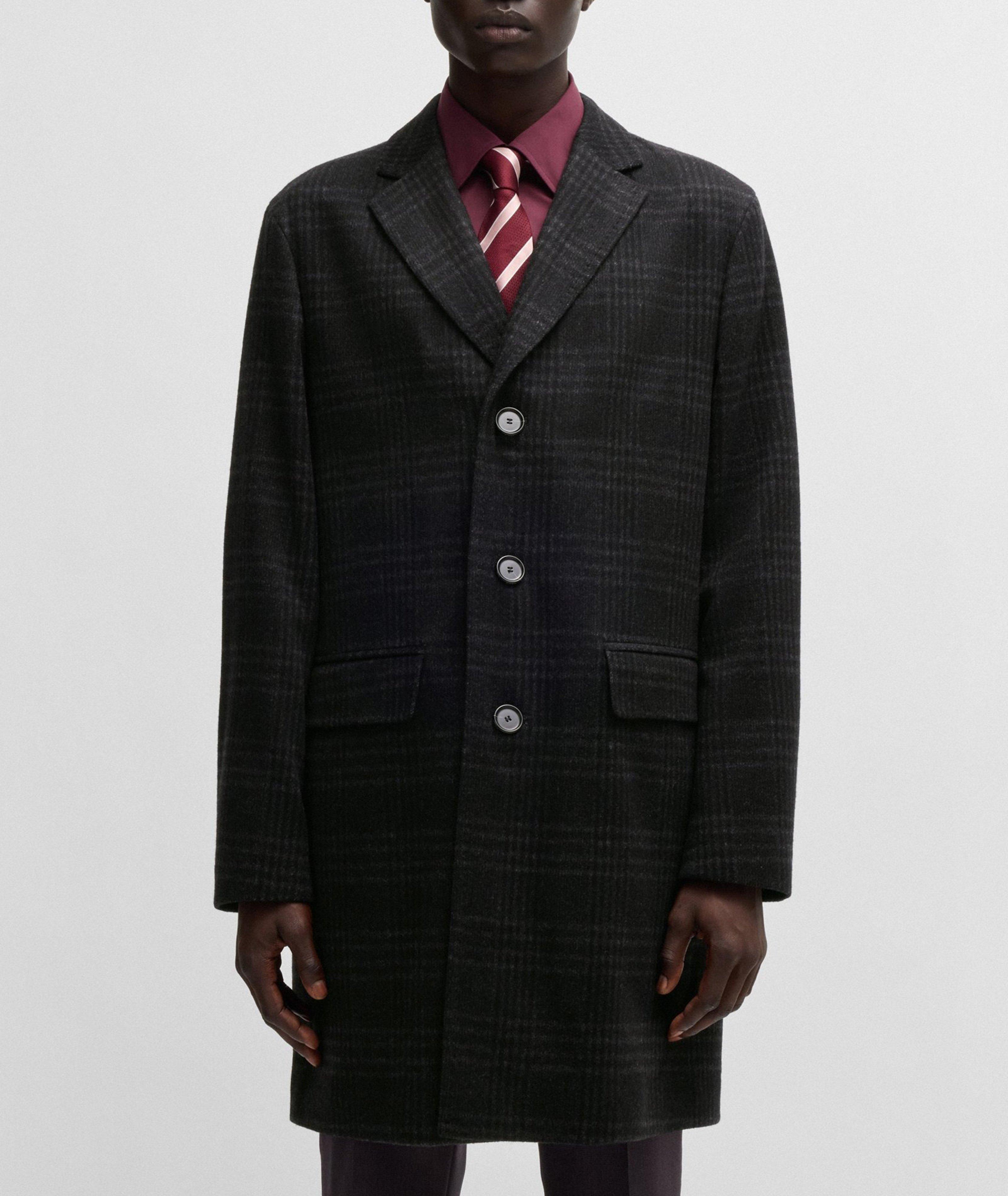 Henk Check Wool-Cashmere Coat image 1