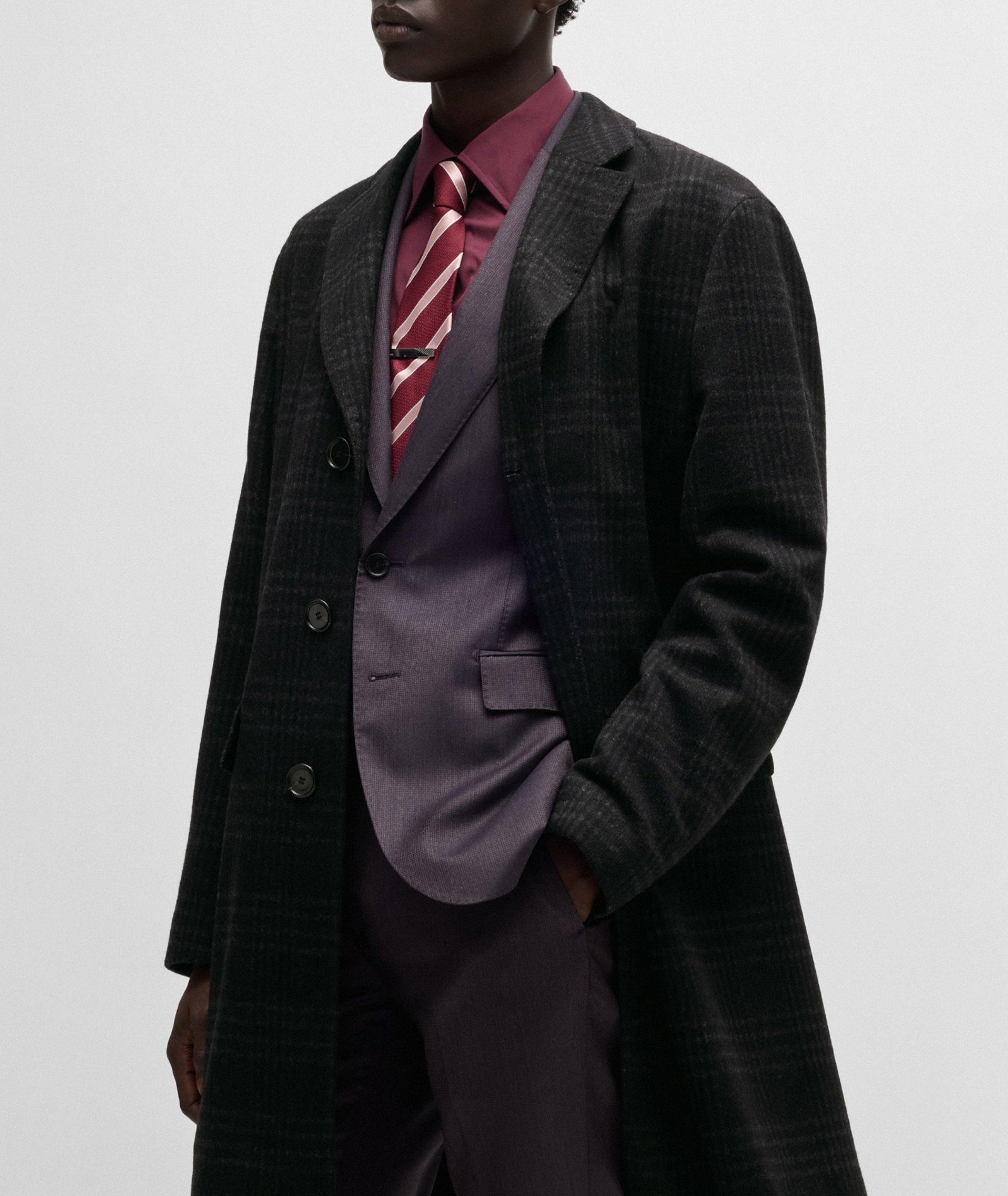 Henk Check Wool-Cashmere Coat image 3